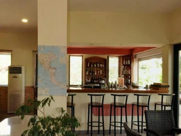 Lounge or bar, Restaurant/Places to Eat in Hotel Pyrros
