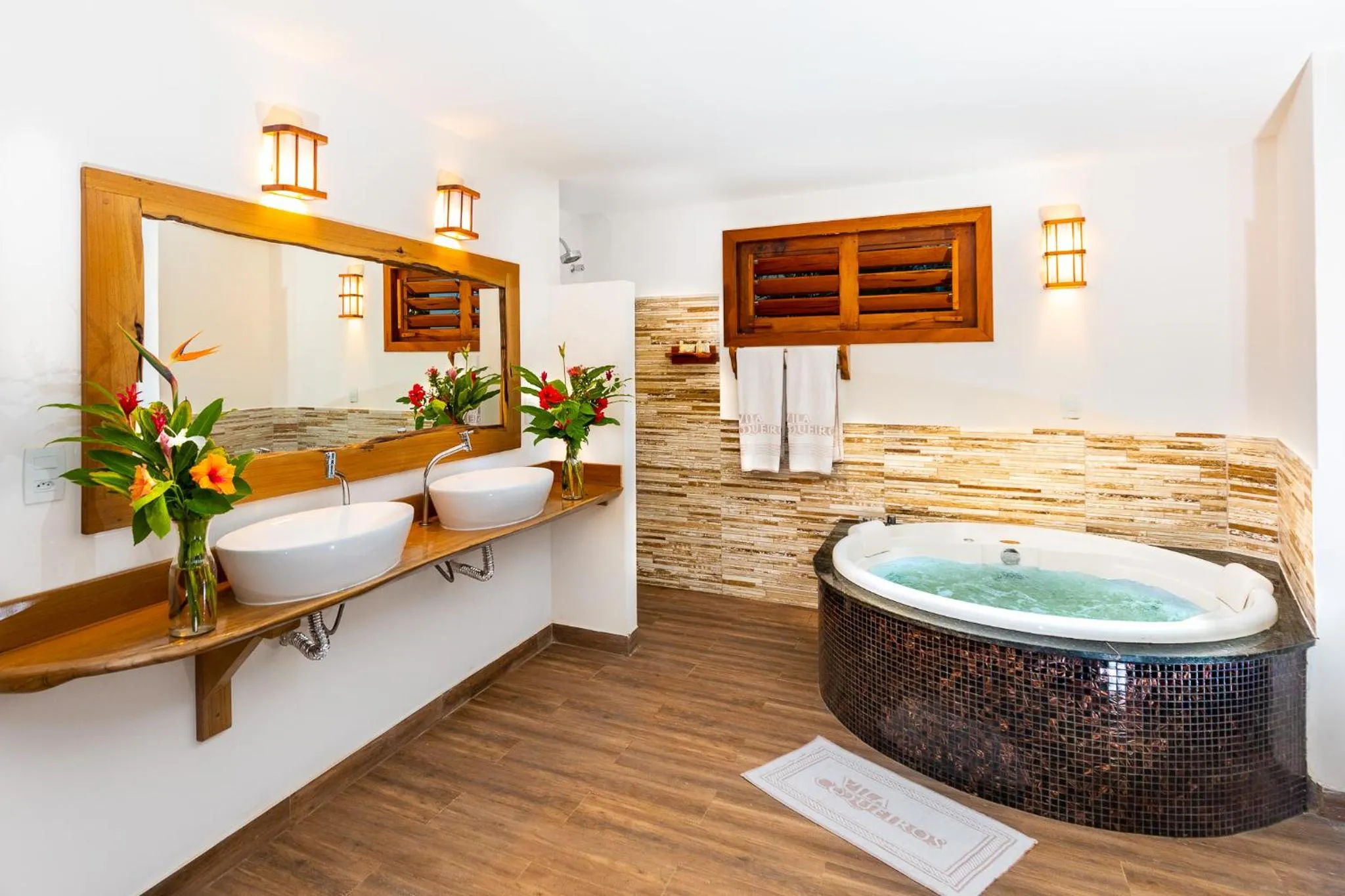 Bathroom in Vila Coqueiros Boutique Hotel