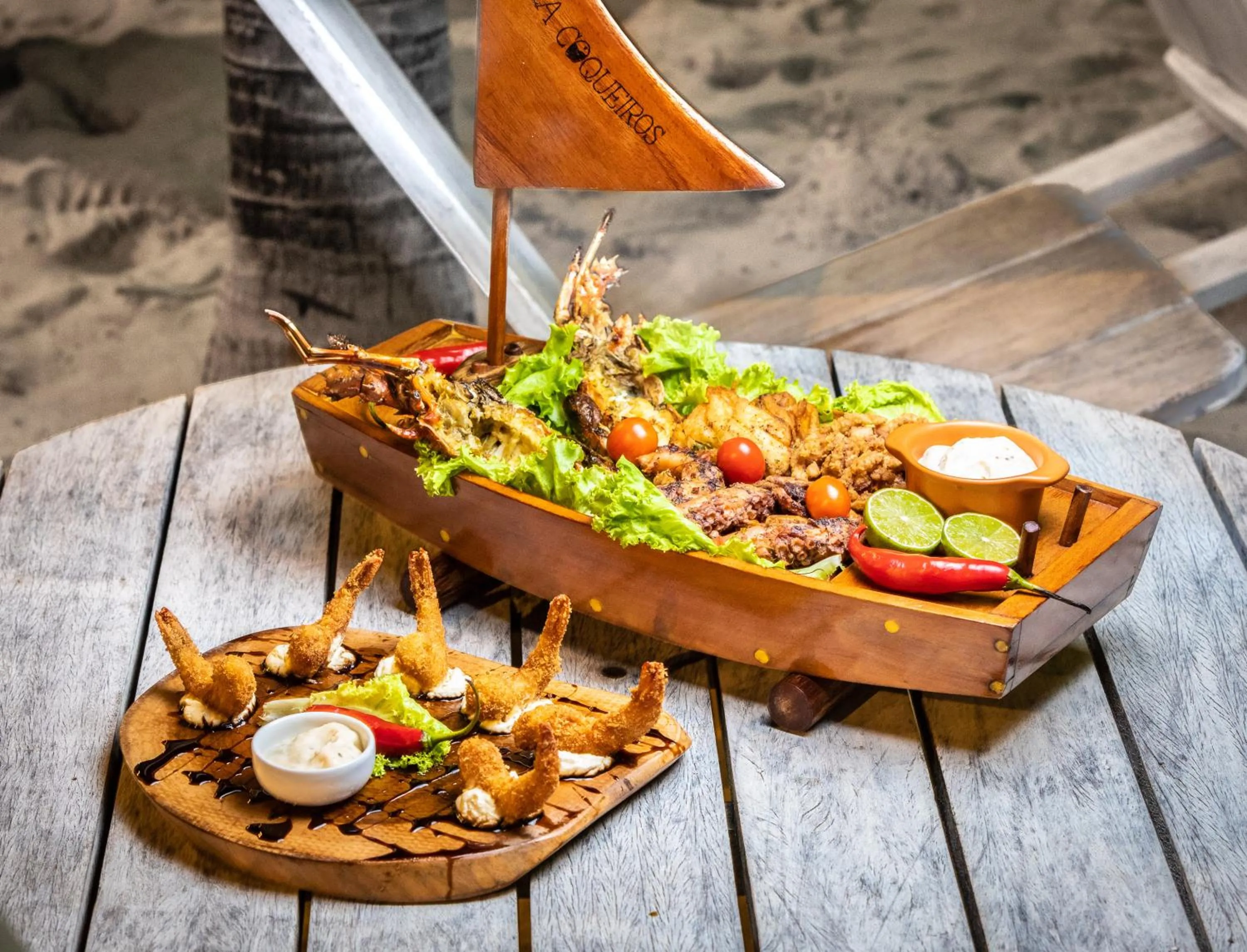 Food in Vila Coqueiros Boutique Hotel