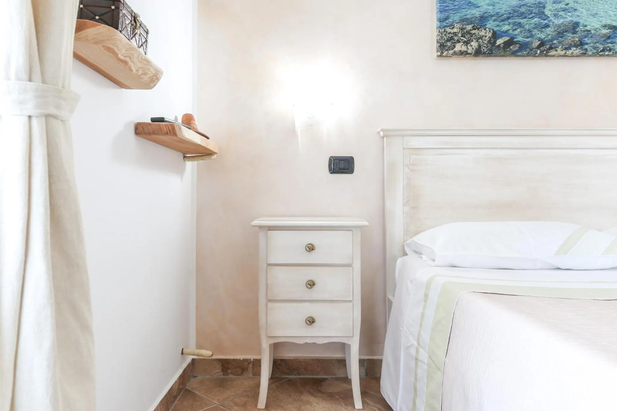 Bed in Blue And Blue City