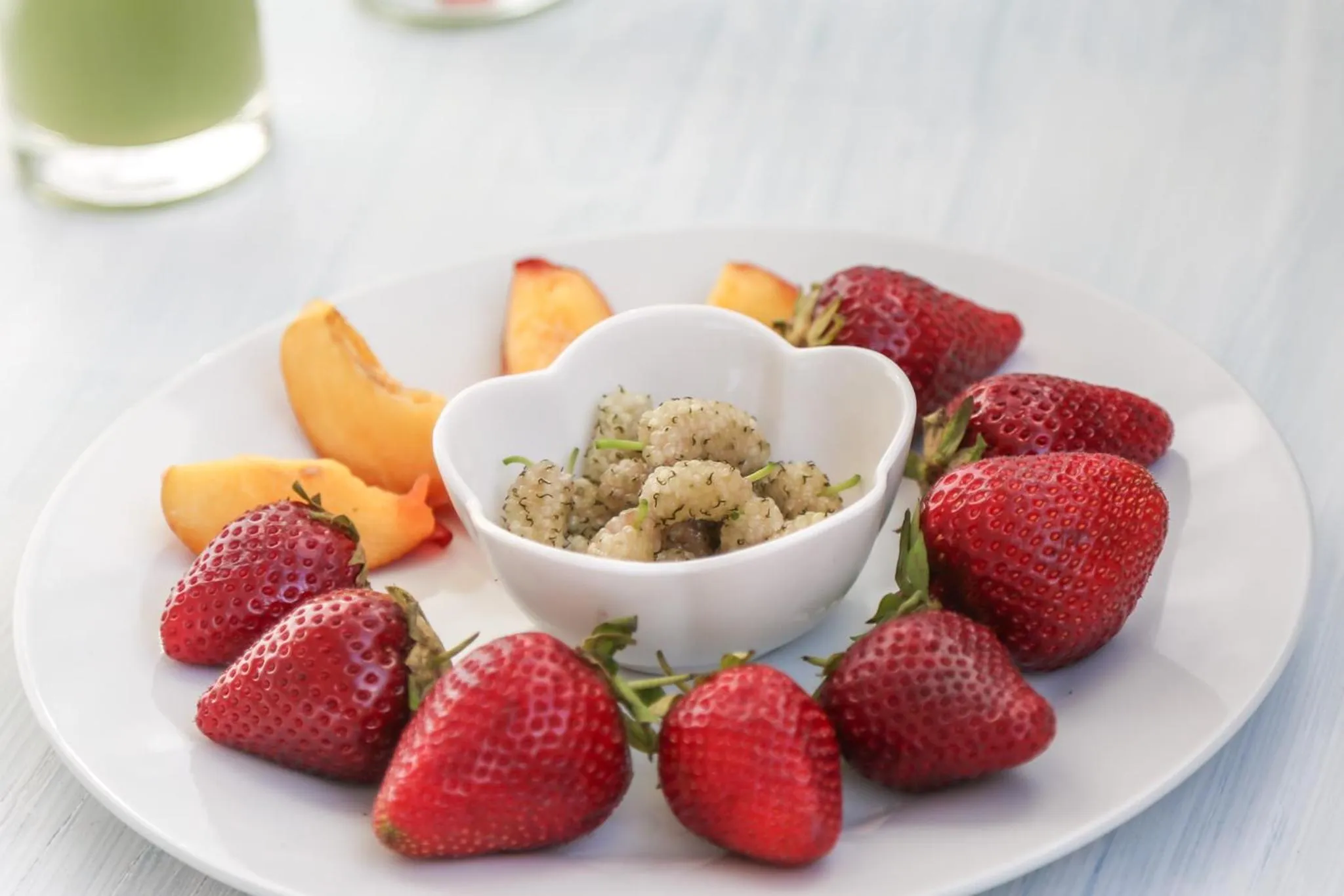 Breakfast in Blue And Blue City