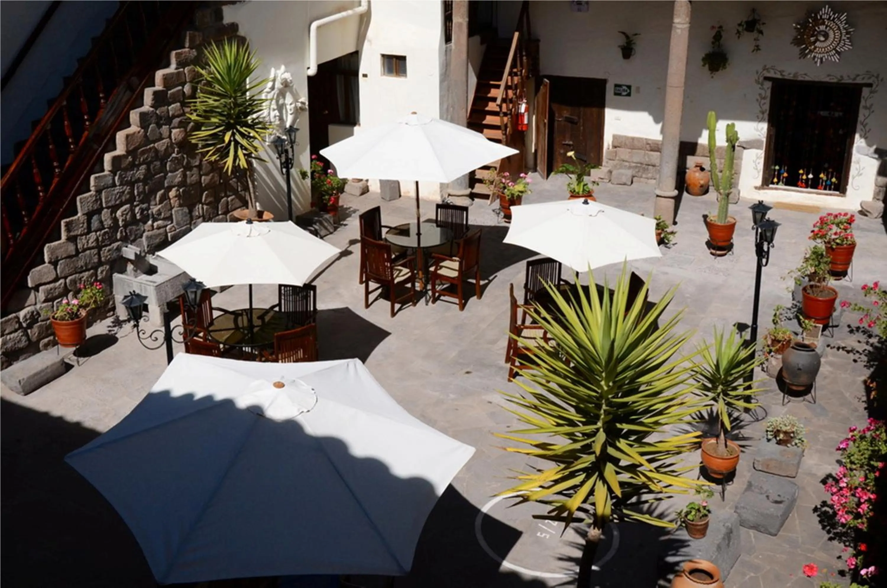 Balcony/Terrace in Unaytambo Boutique Hotel Cusco