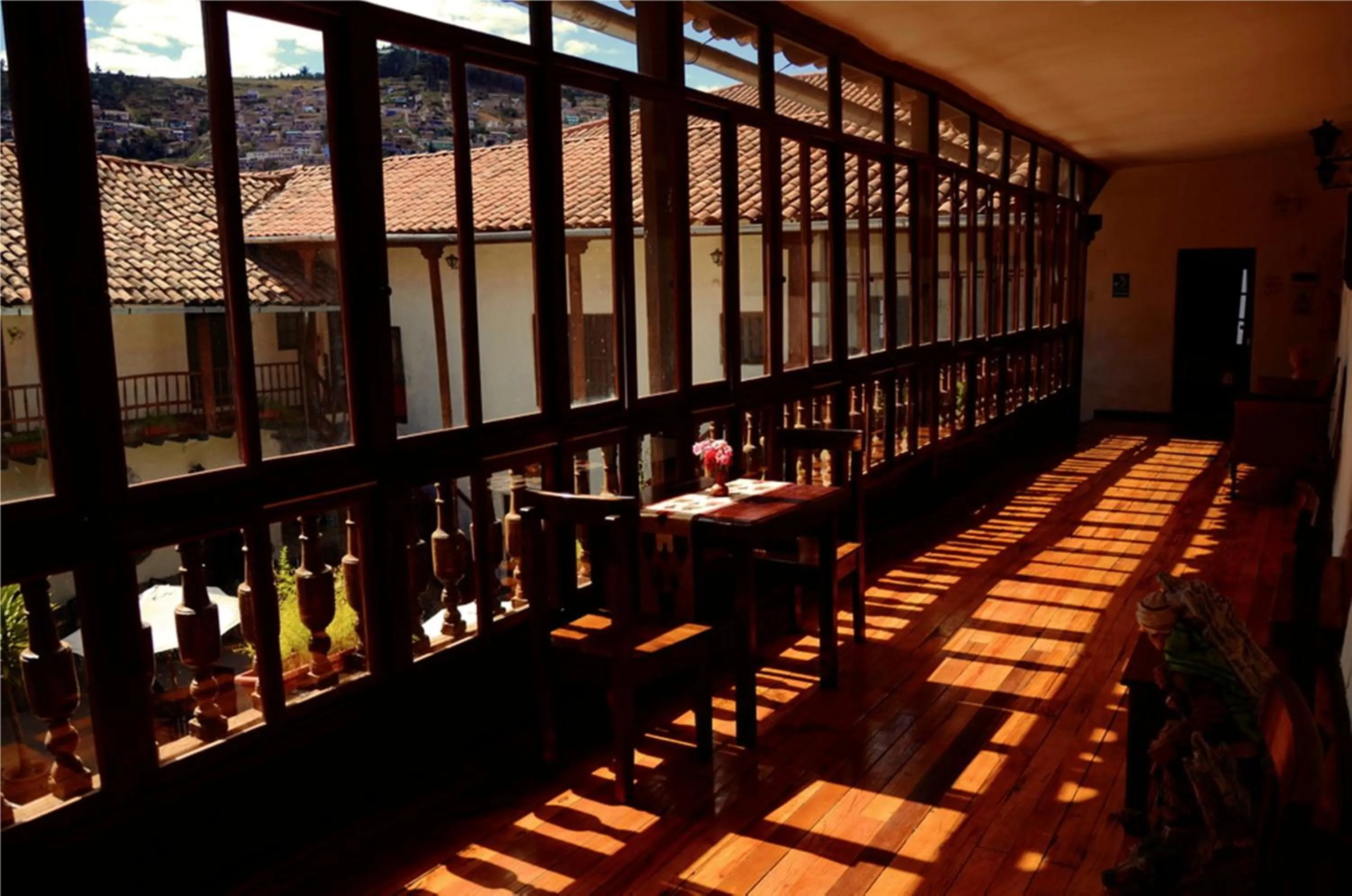 Balcony/Terrace in Unaytambo Boutique Hotel Cusco