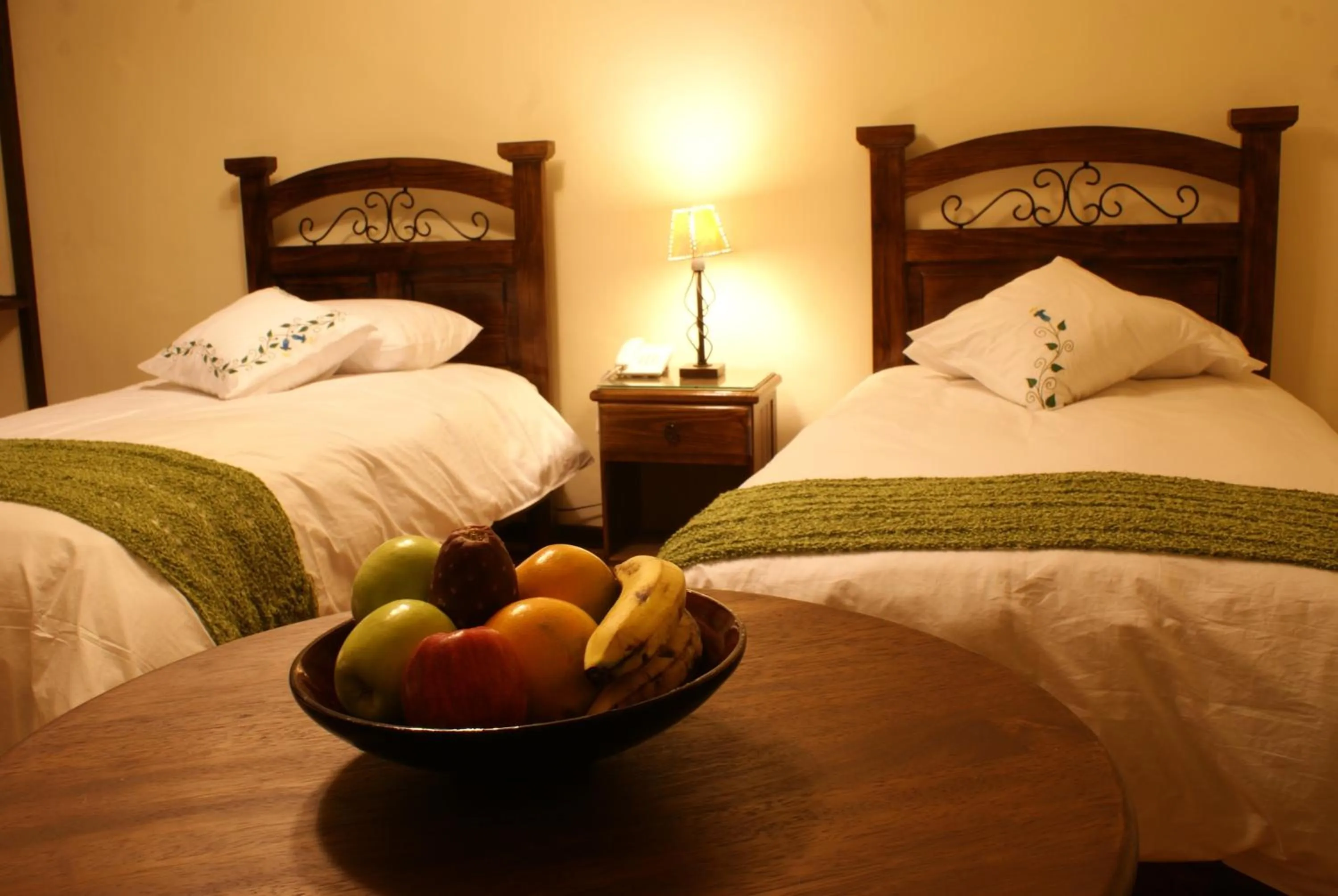 Bed in Unaytambo Boutique Hotel Cusco