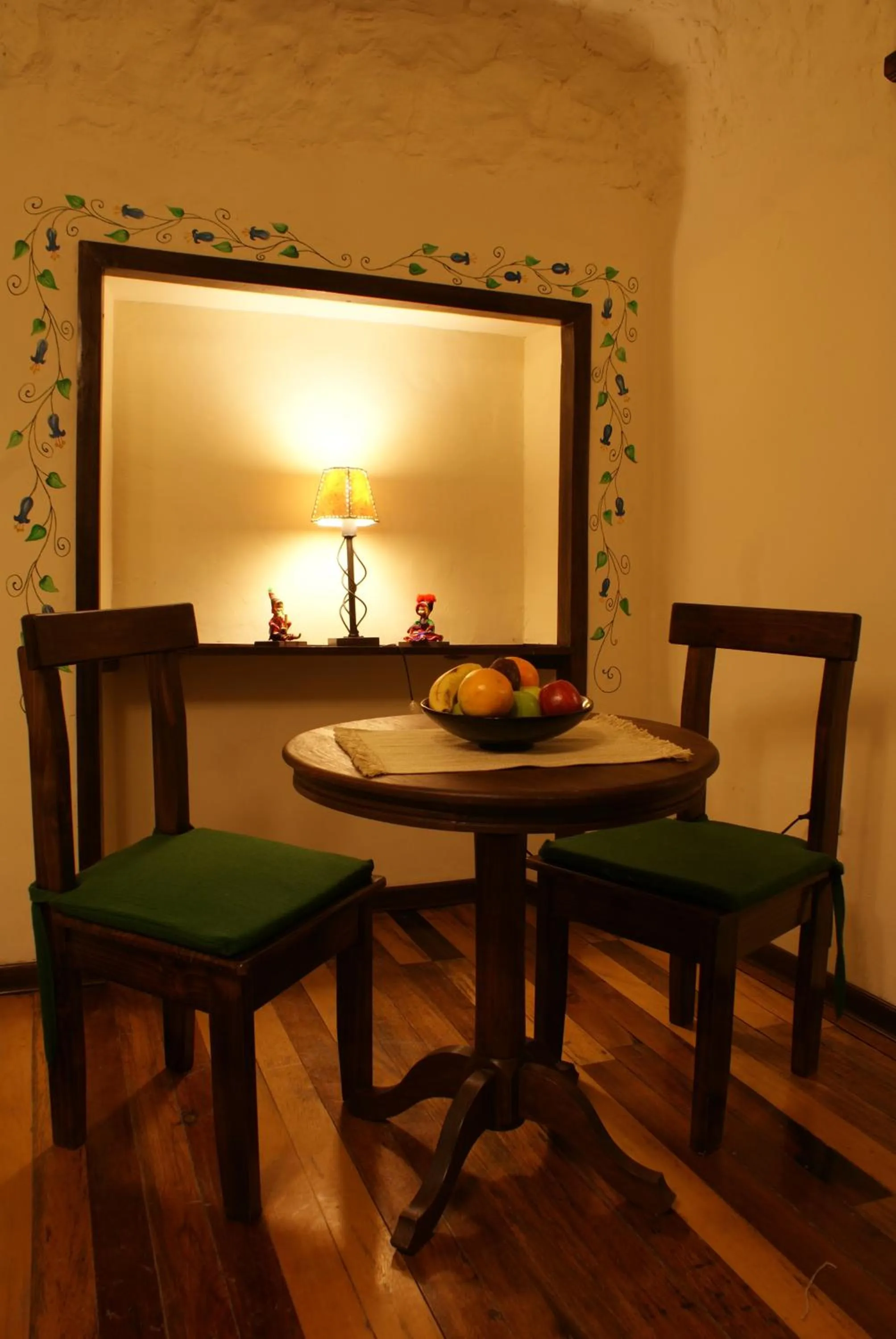 Seating area in Unaytambo Boutique Hotel Cusco