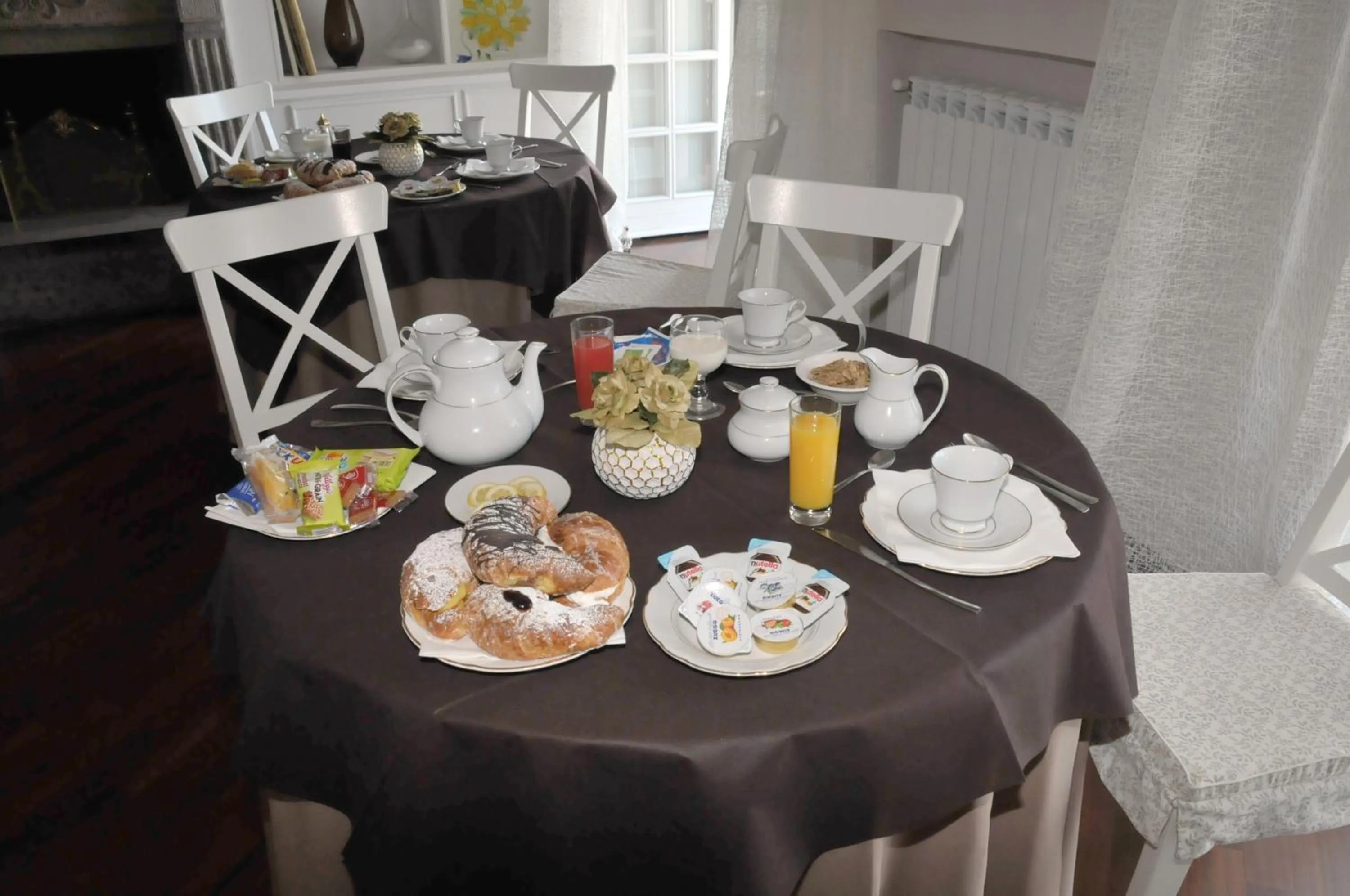 Food close-up in Antica Villa di Bruto