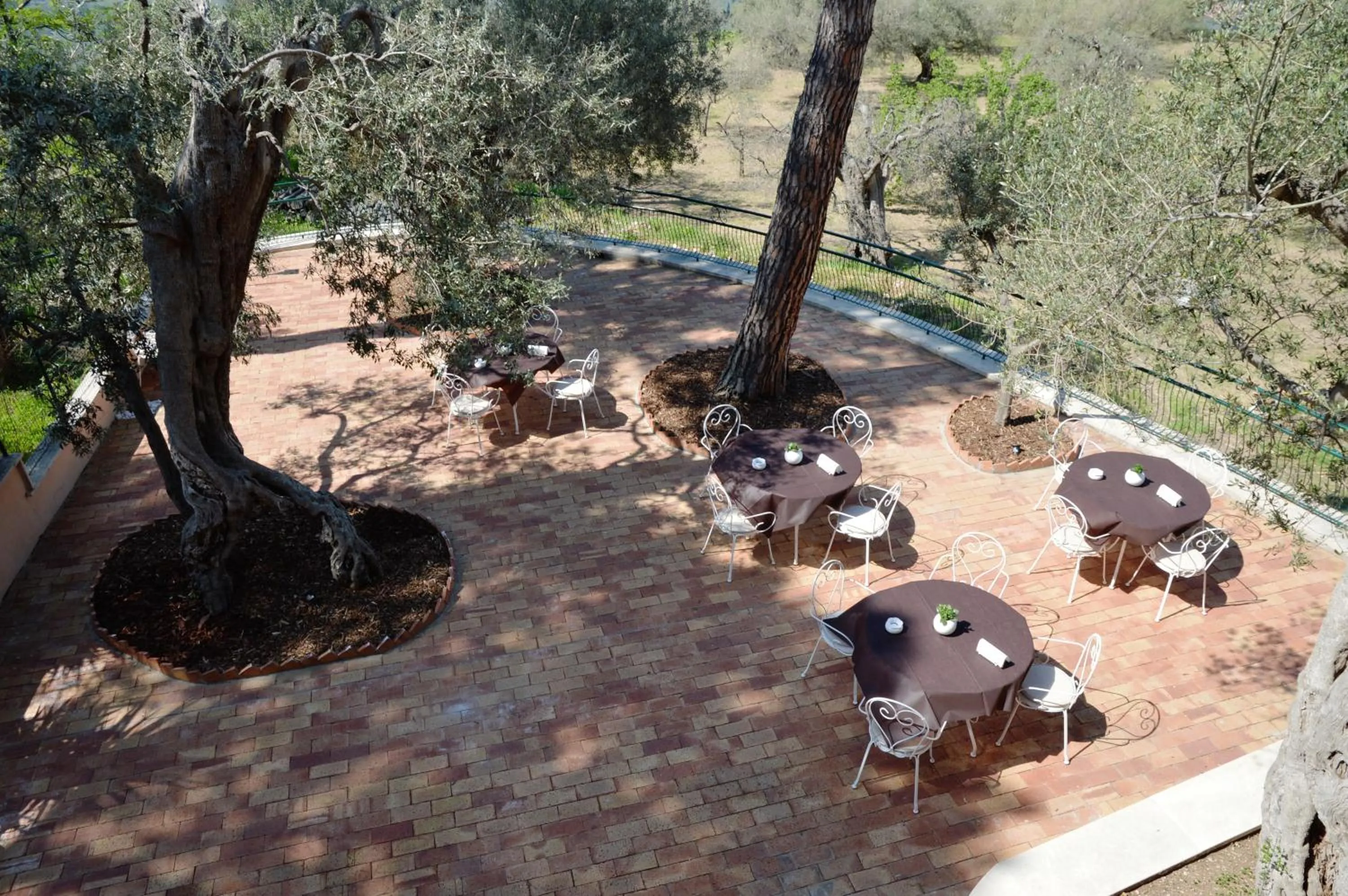 Garden view in Antica Villa di Bruto