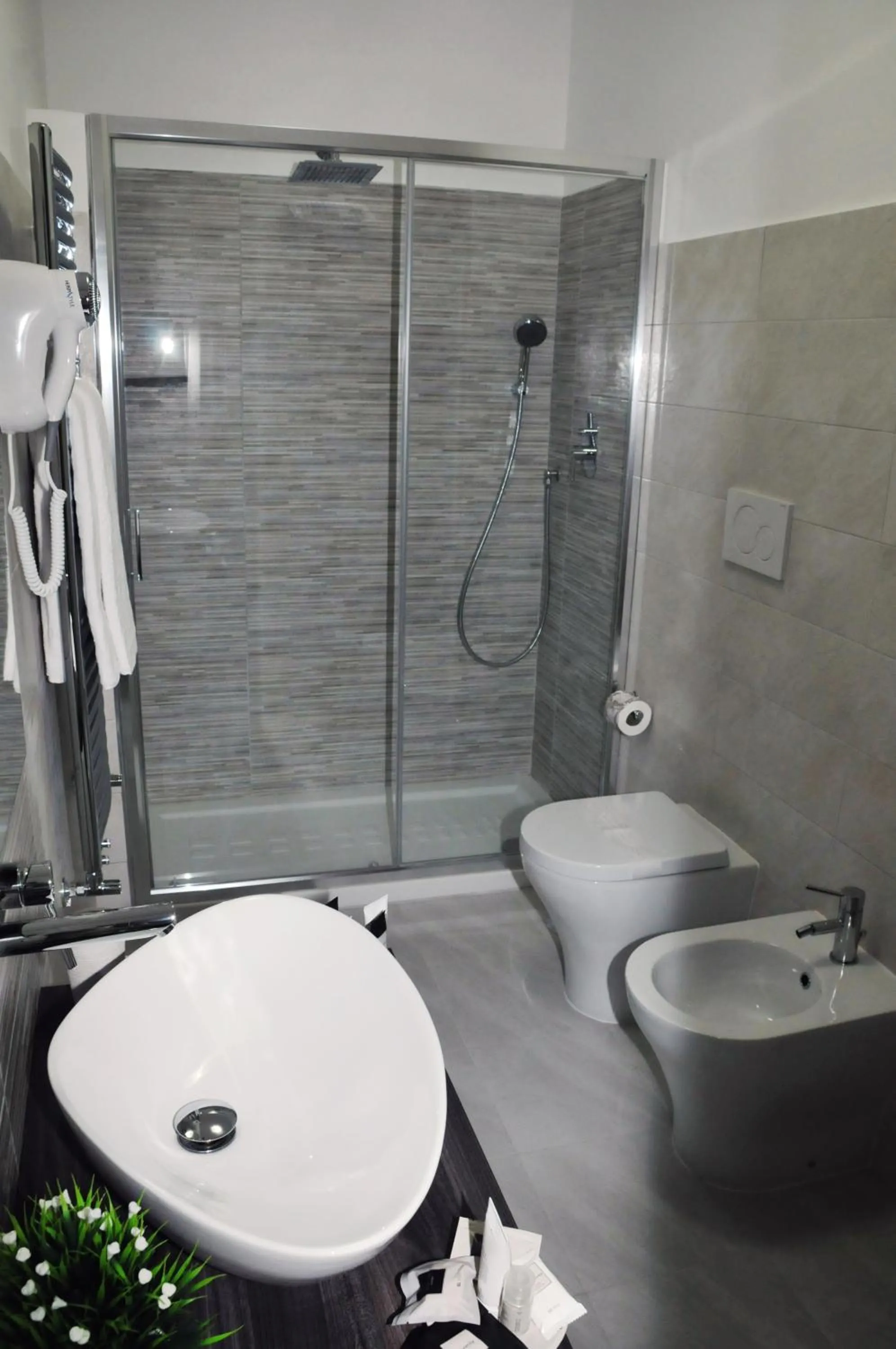 Bathroom in Antica Villa di Bruto