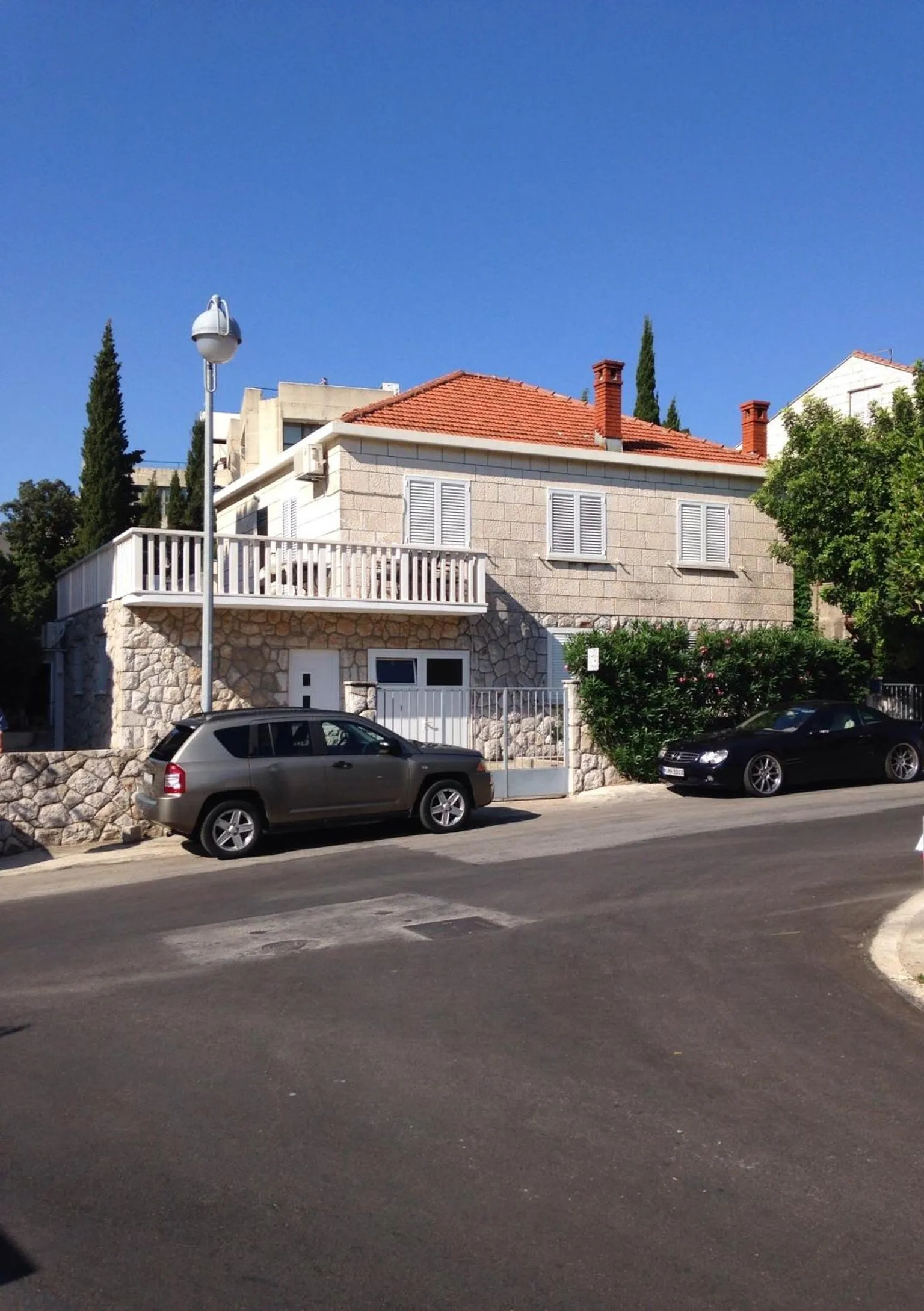 Property building in Aida Apartments and Rooms for couples and families FREE PARKING