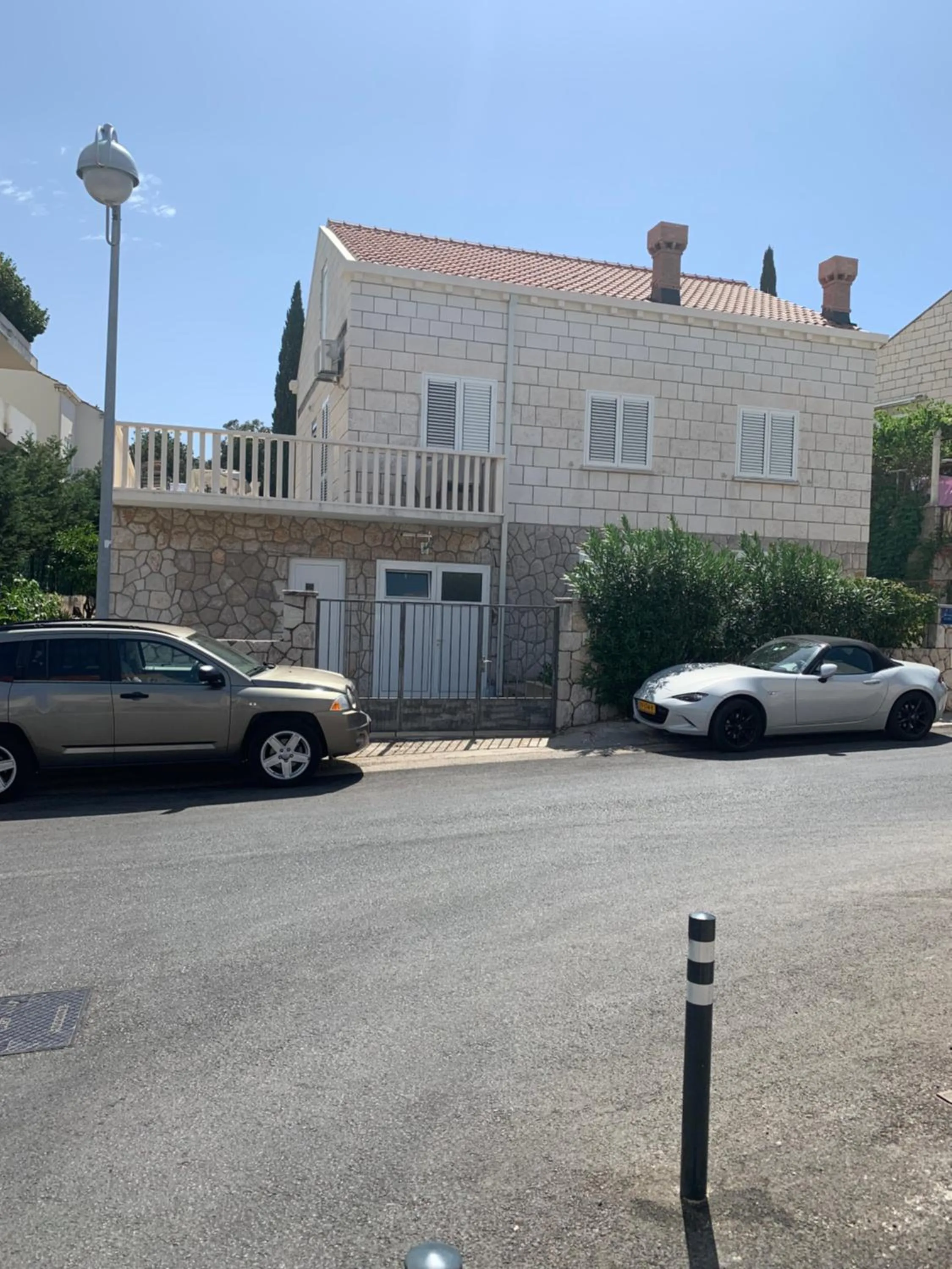 Property building in Aida Apartments and Rooms for couples and families FREE PARKING