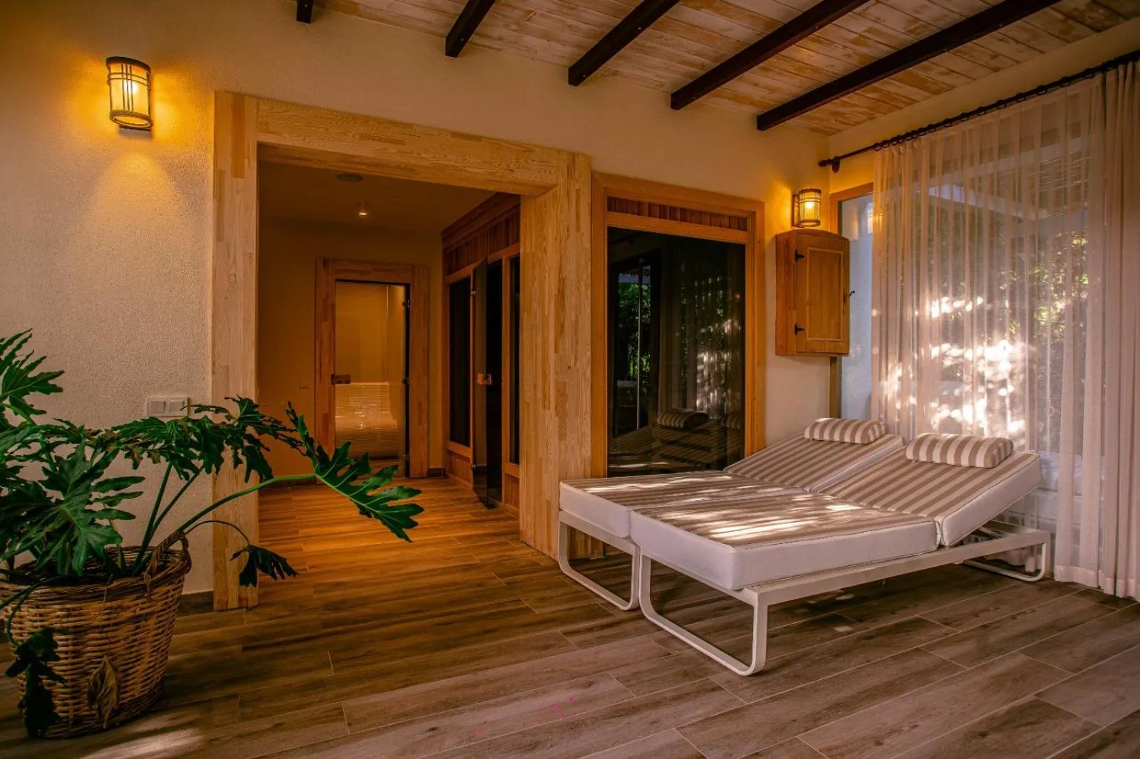 Sauna in Kimera Lounge Boutique Hotel & Spa