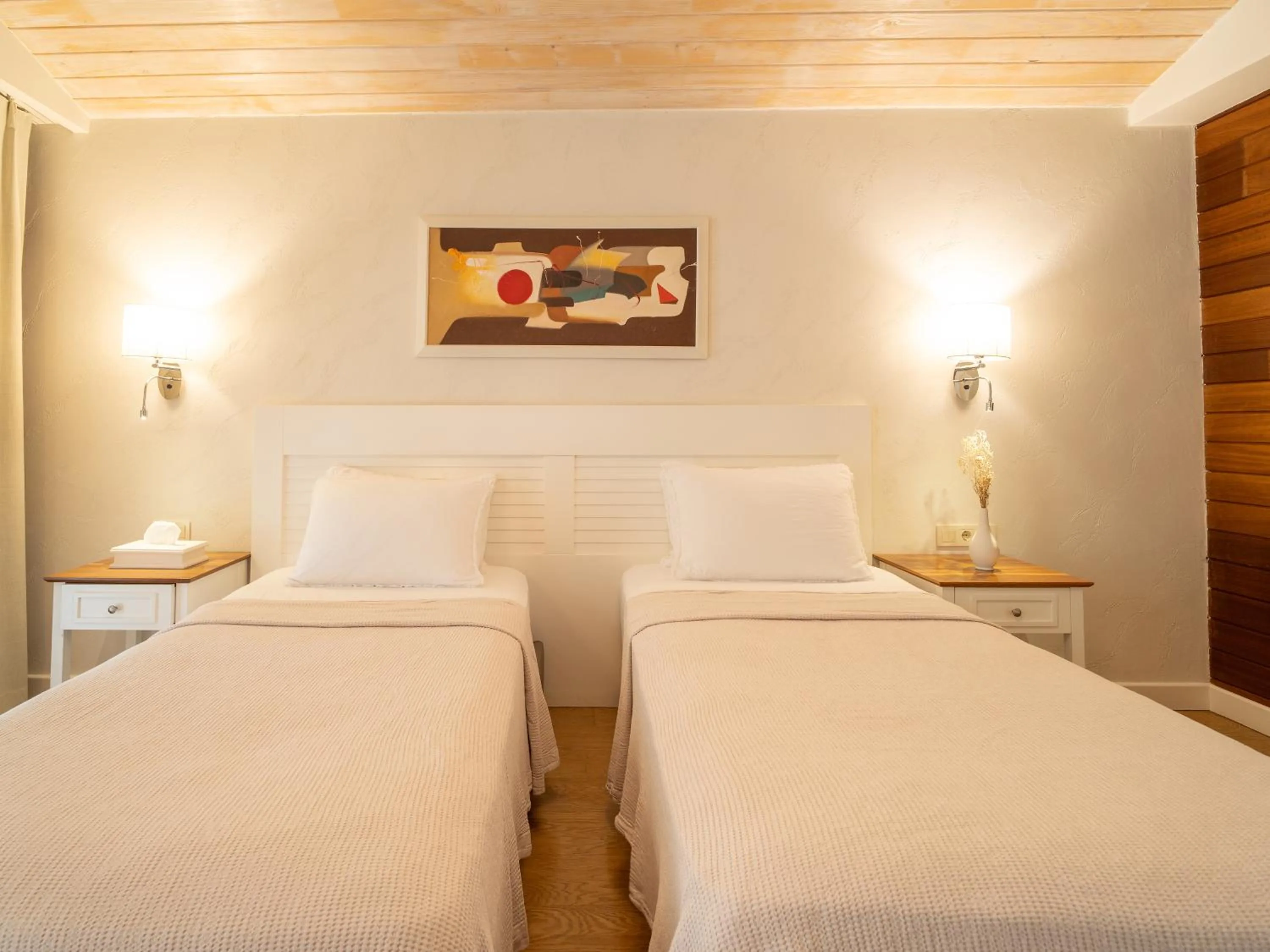 Bed in Kimera Lounge Boutique Hotel & Spa