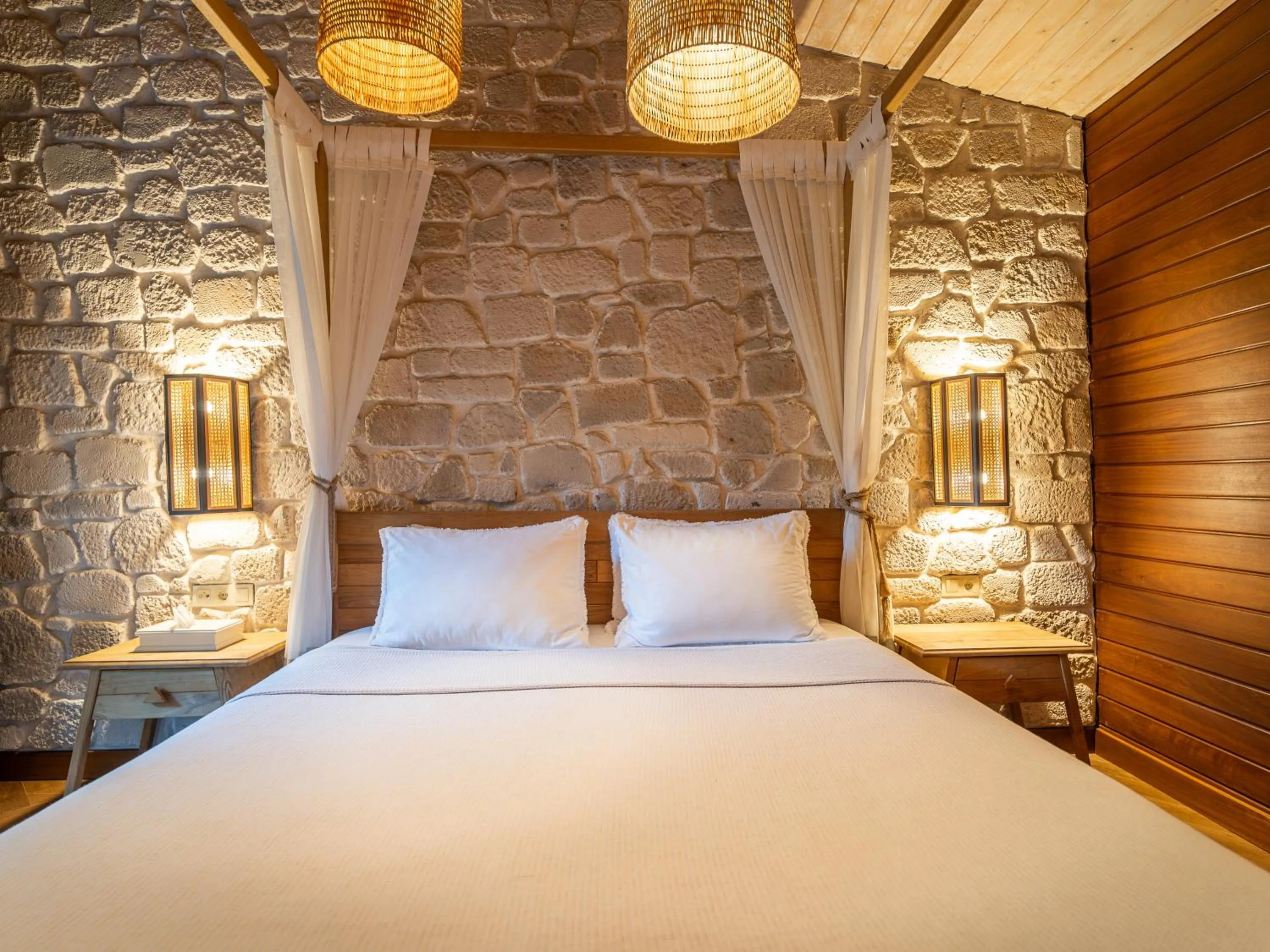 Bed in Kimera Lounge Boutique Hotel & Spa