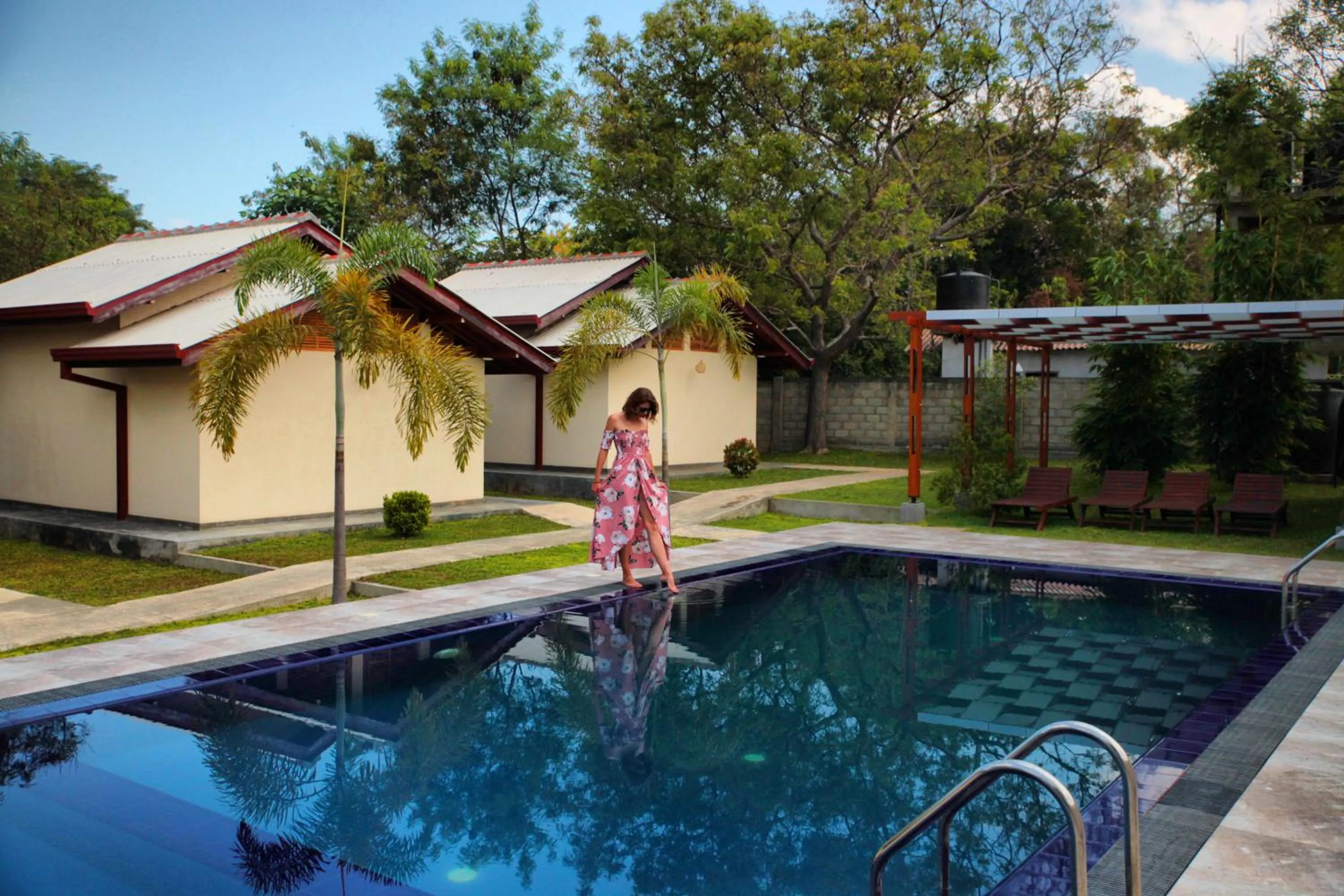 Swimming pool in Jungle Paradise