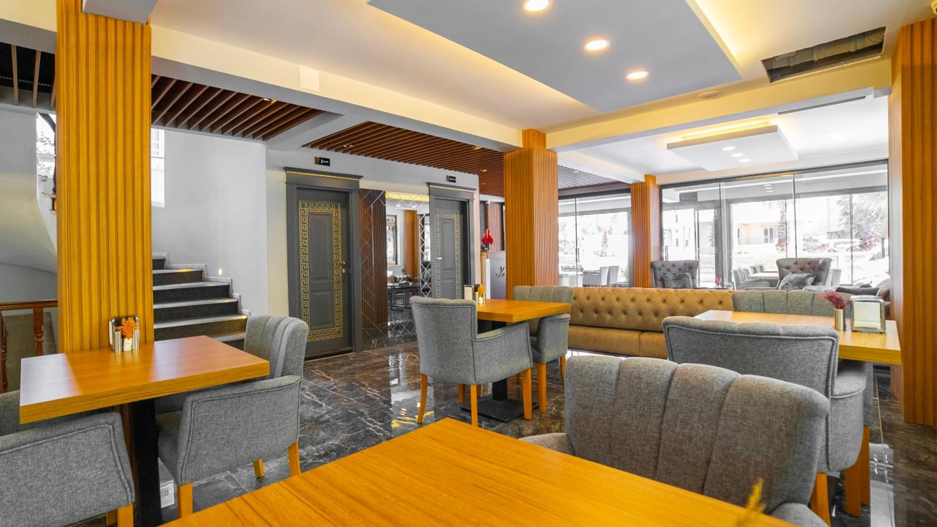Seating area in Kafkas Hotel