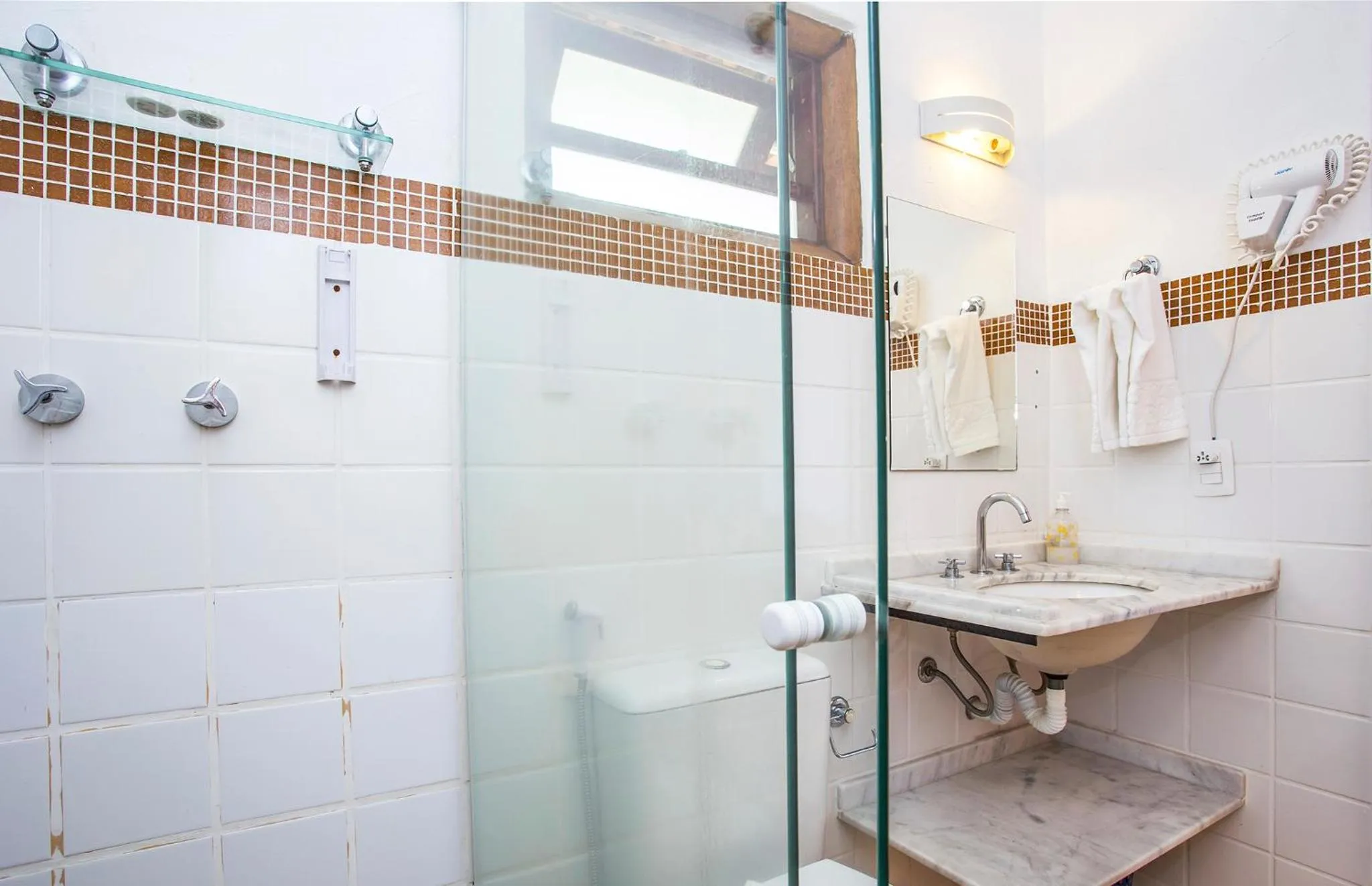 Bathroom in Pousada Refugio da Harmonia