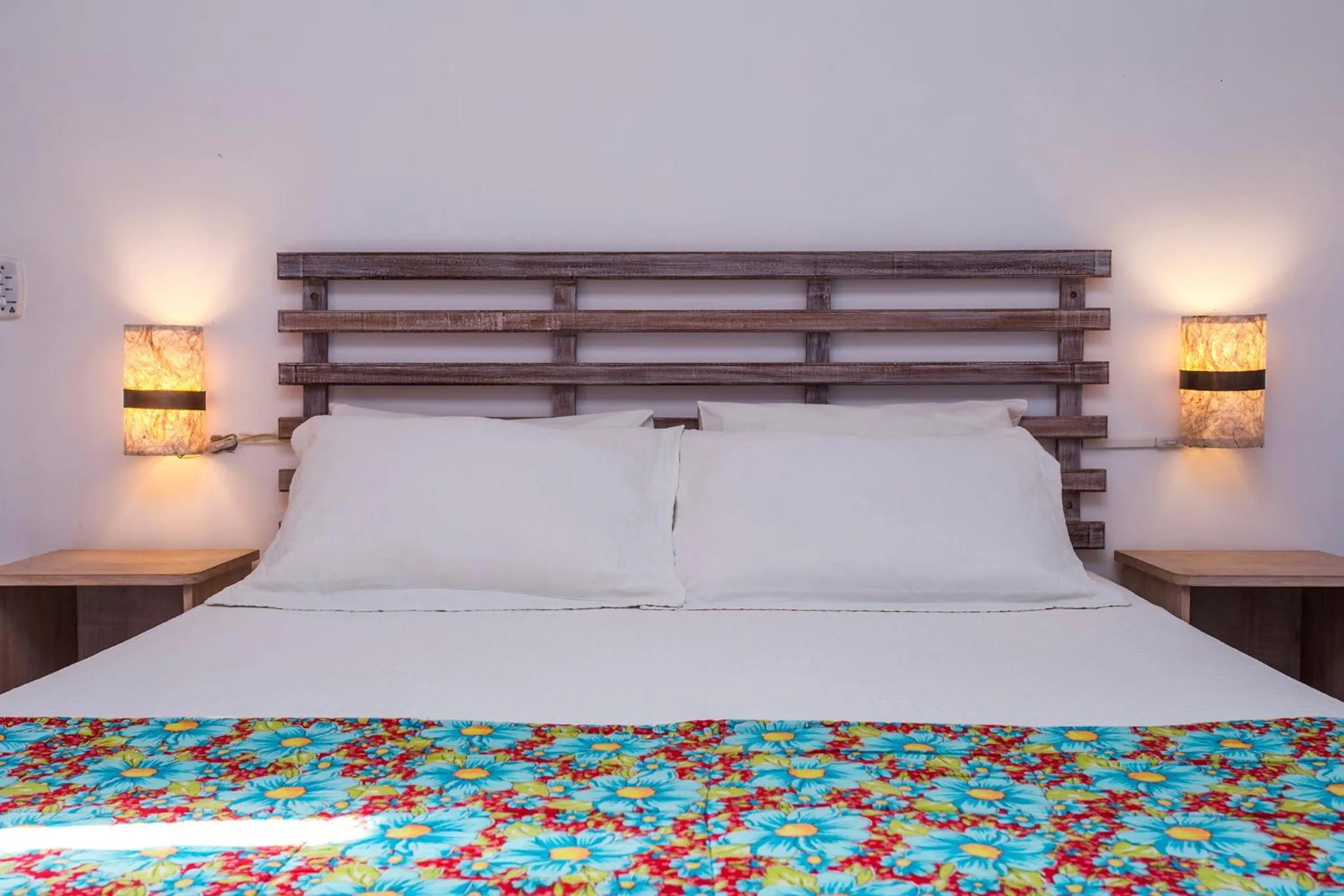 Bed in Pousada Refugio da Harmonia