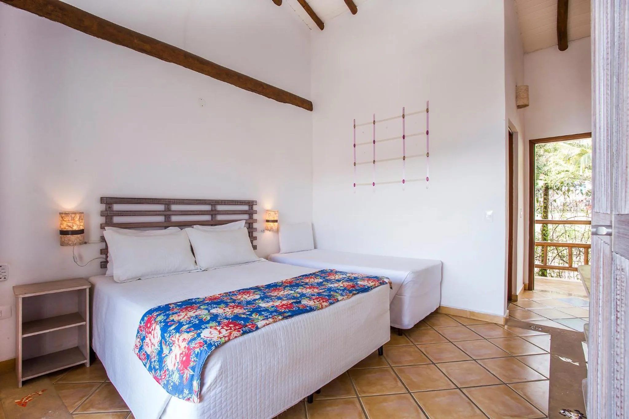 Bedroom, Bed in Pousada Refugio da Harmonia