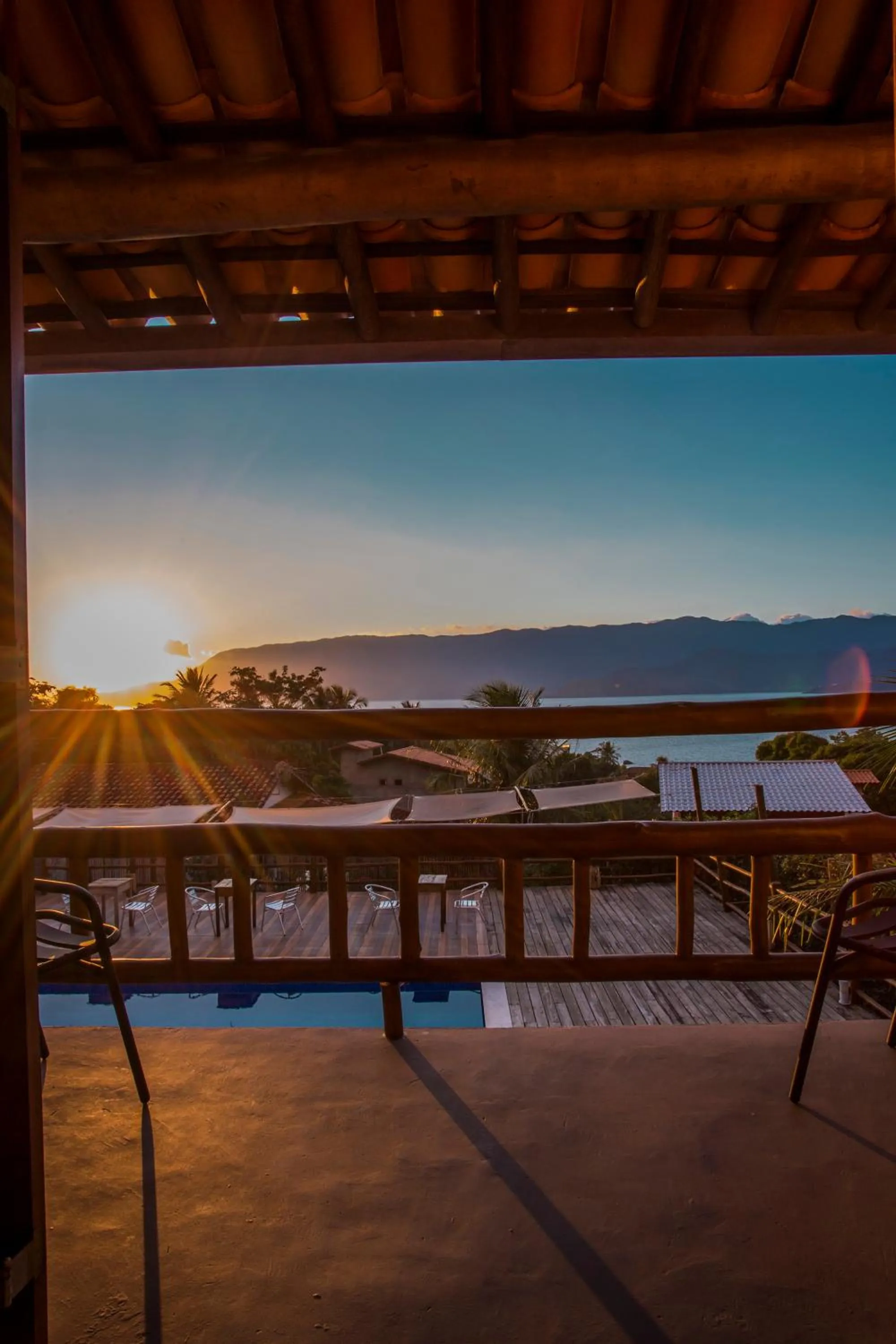 View (from property/room) in Pousada Refugio da Harmonia