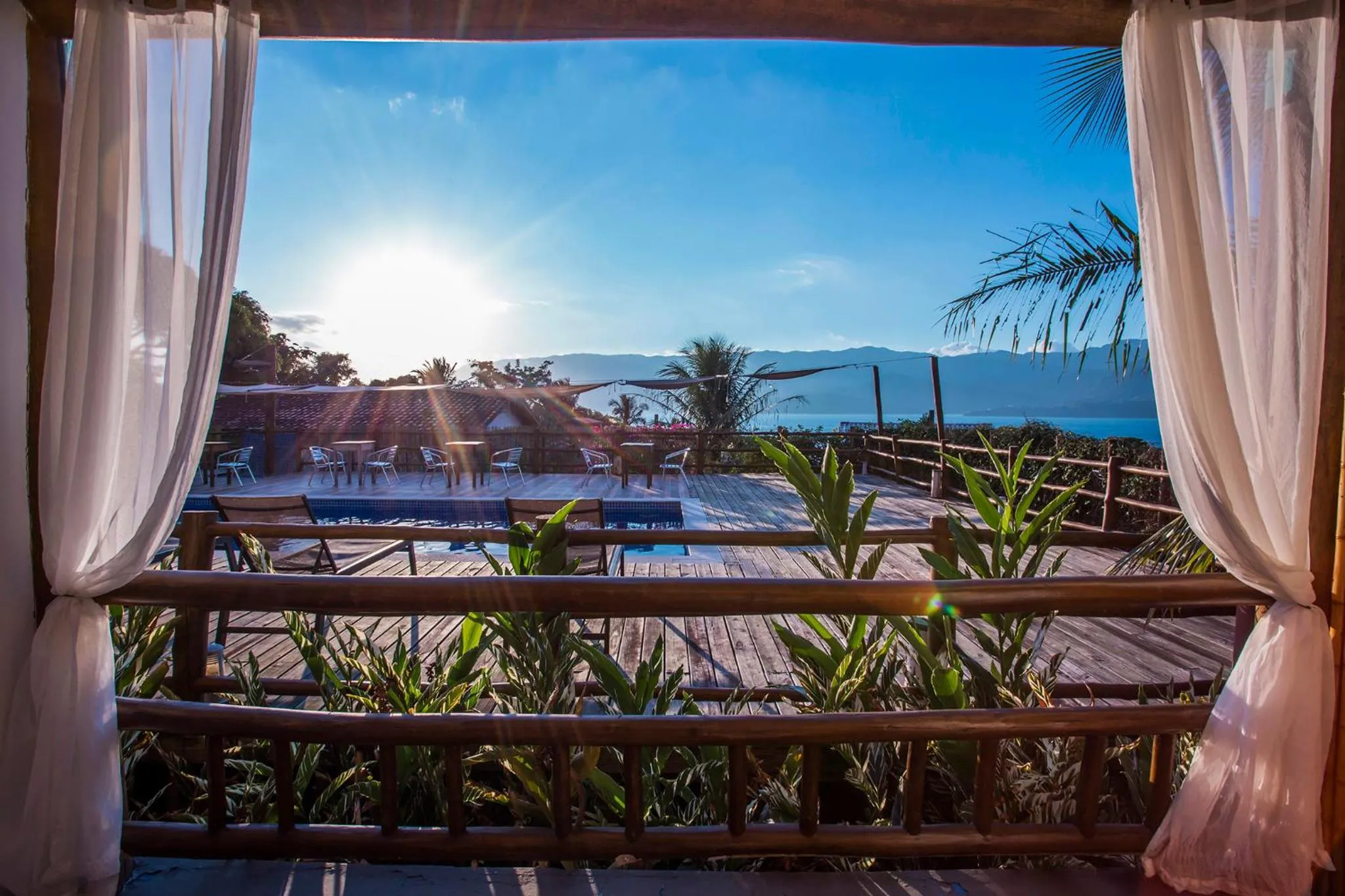 View (from property/room) in Pousada Refugio da Harmonia