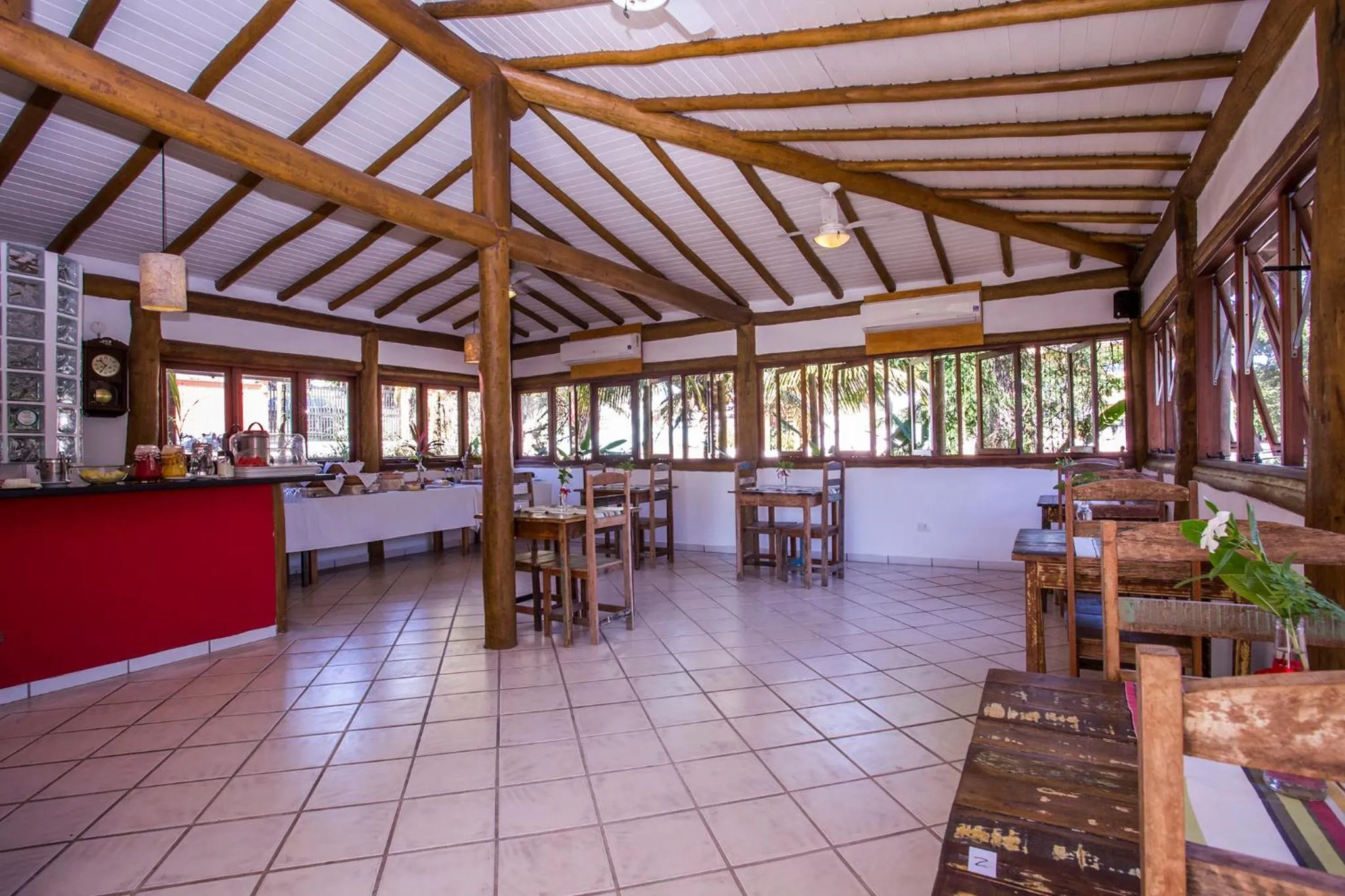 Restaurant/places to eat in Pousada Refugio da Harmonia