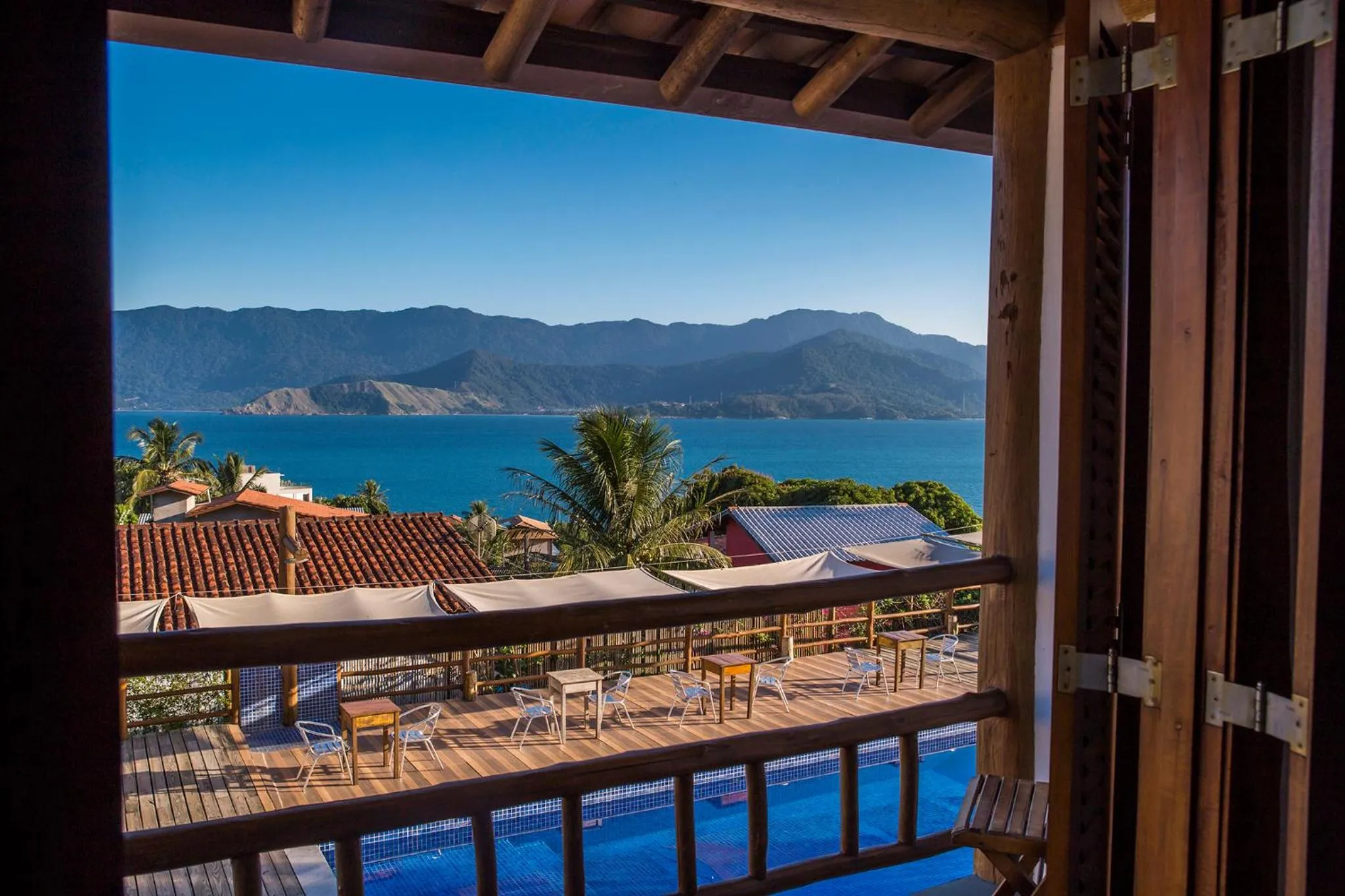 View (from property/room) in Pousada Refugio da Harmonia