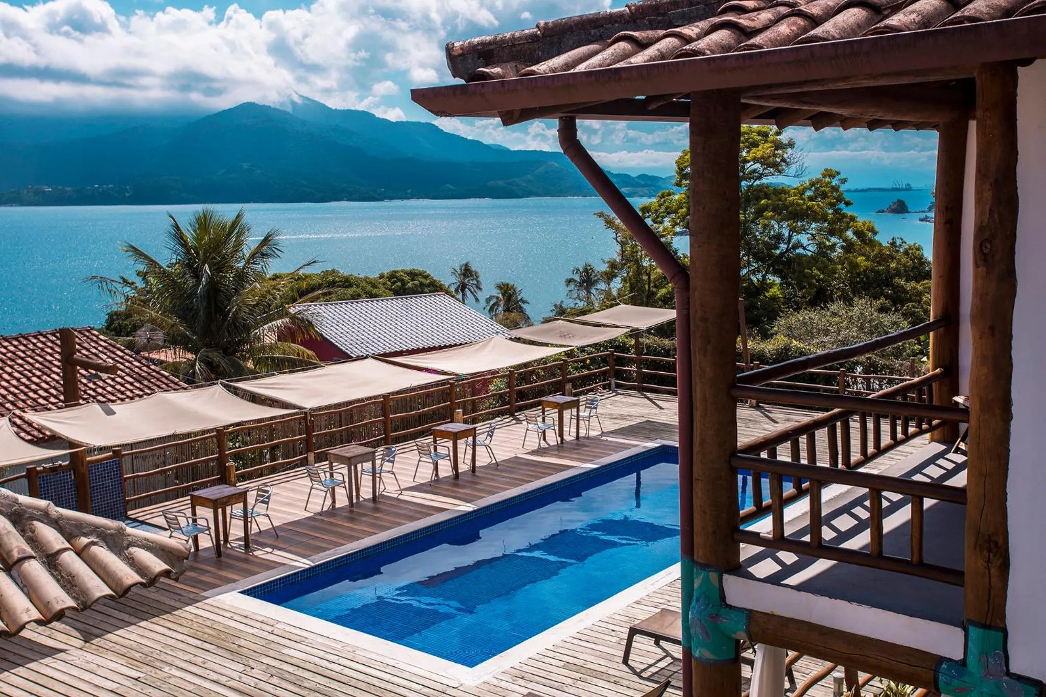 View (from property/room) in Pousada Refugio da Harmonia