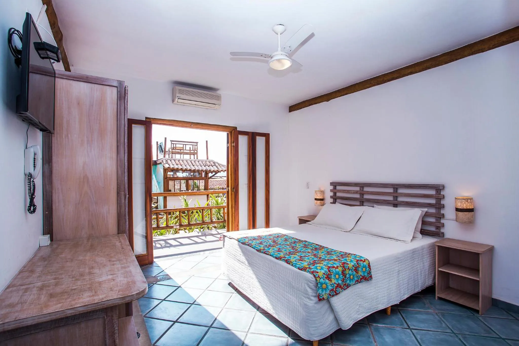 Bedroom, Bed in Pousada Refugio da Harmonia