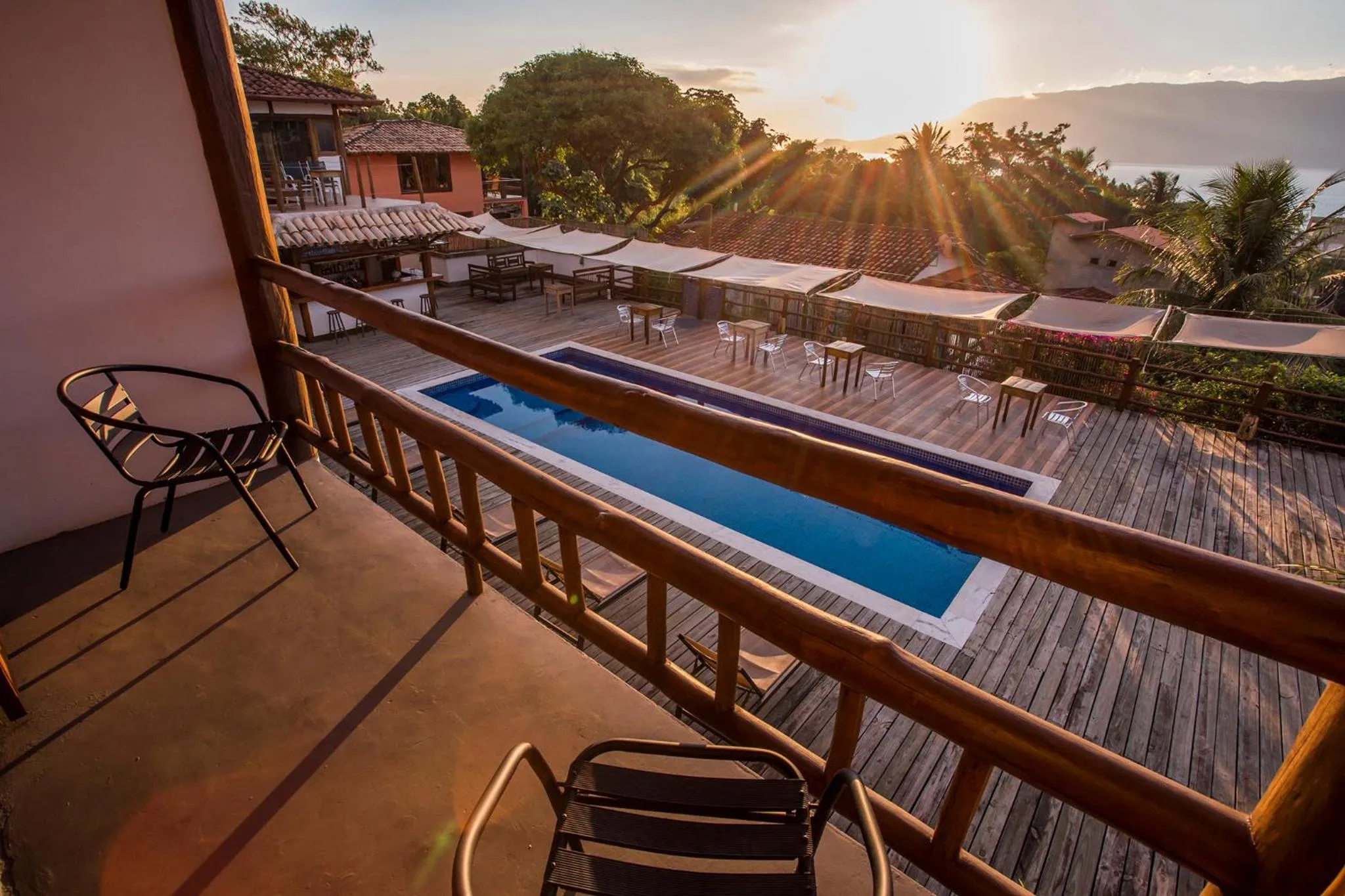 View (from property/room) in Pousada Refugio da Harmonia