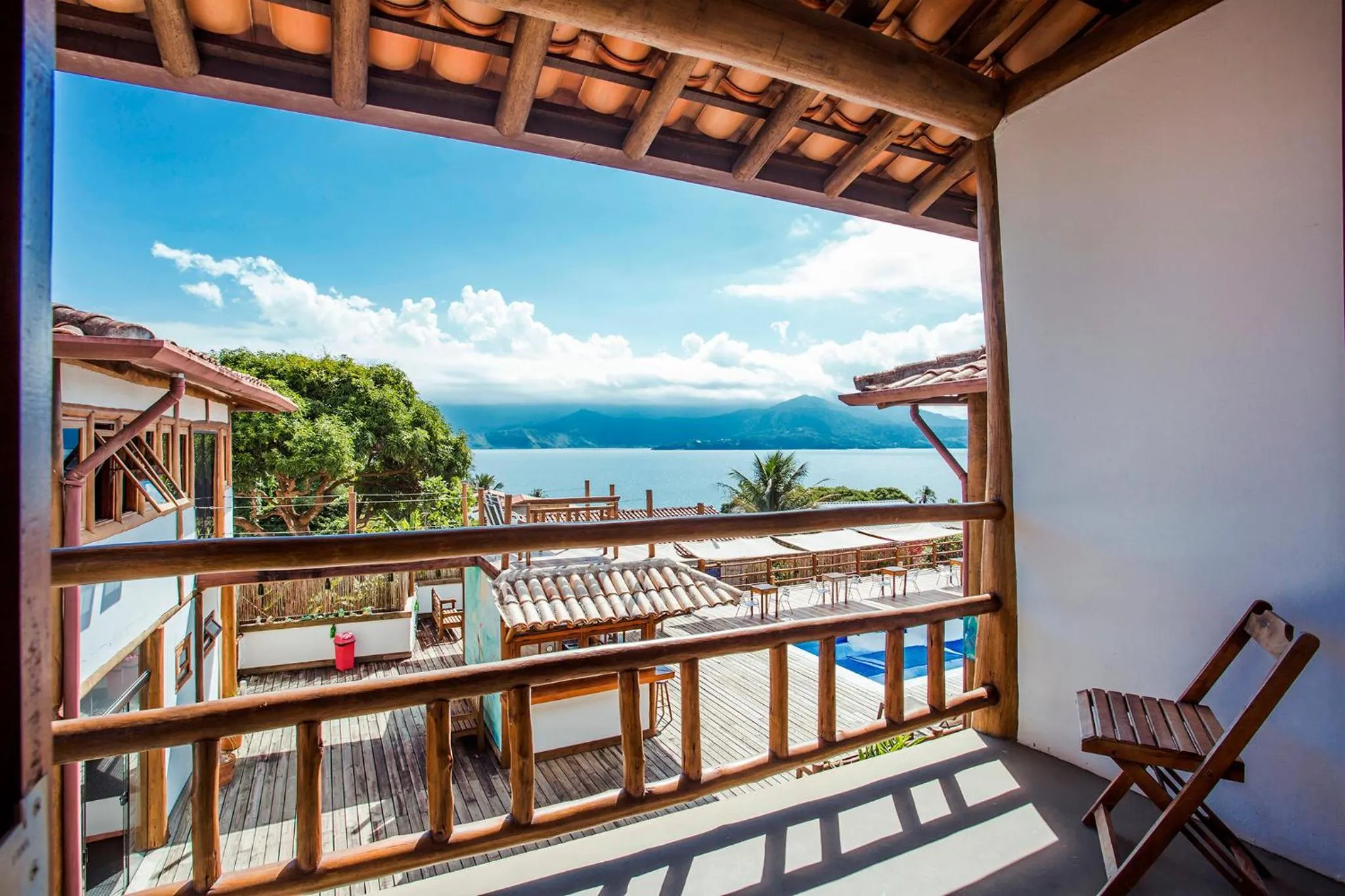 View (from property/room) in Pousada Refugio da Harmonia