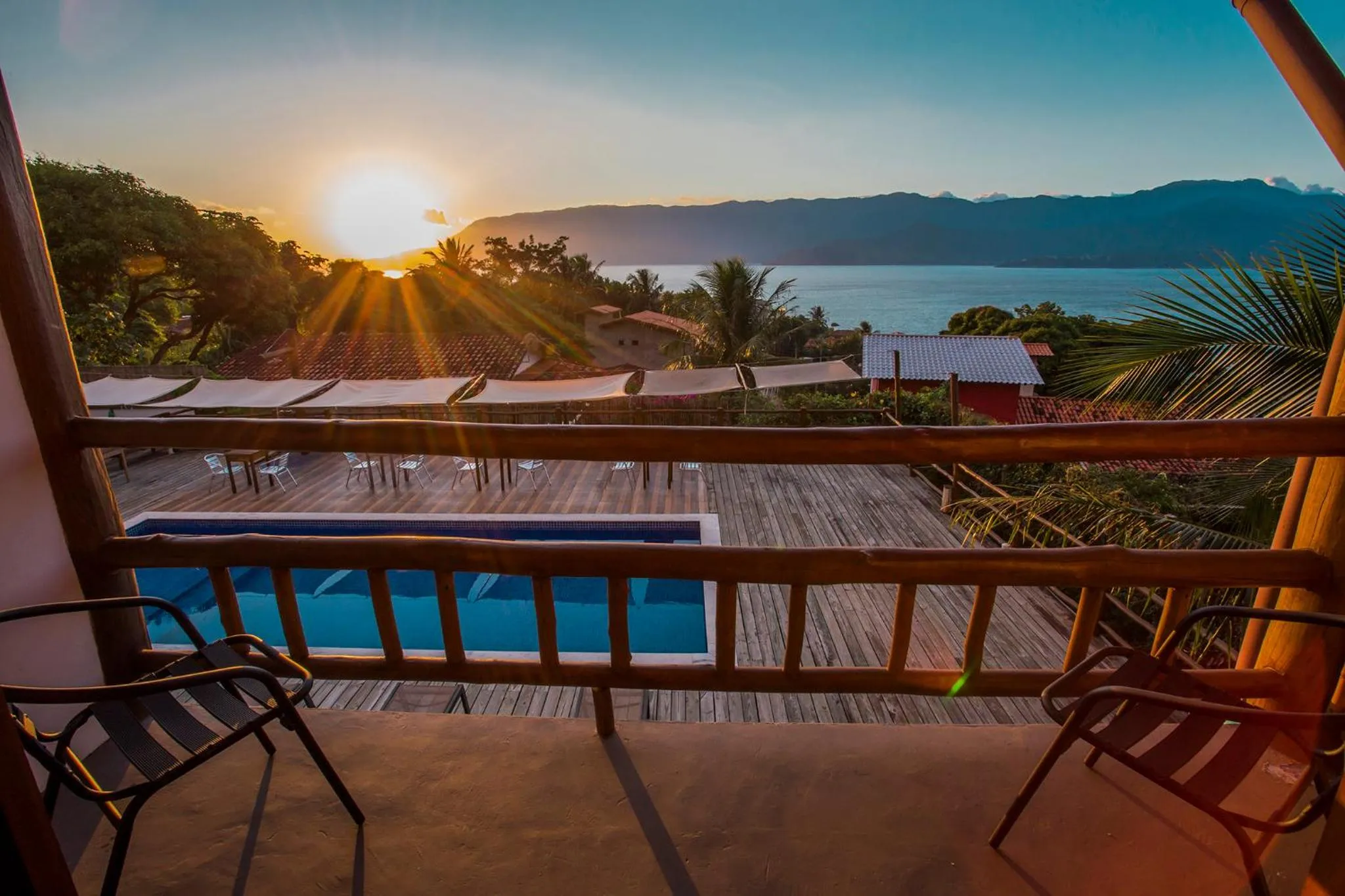 View (from property/room) in Pousada Refugio da Harmonia