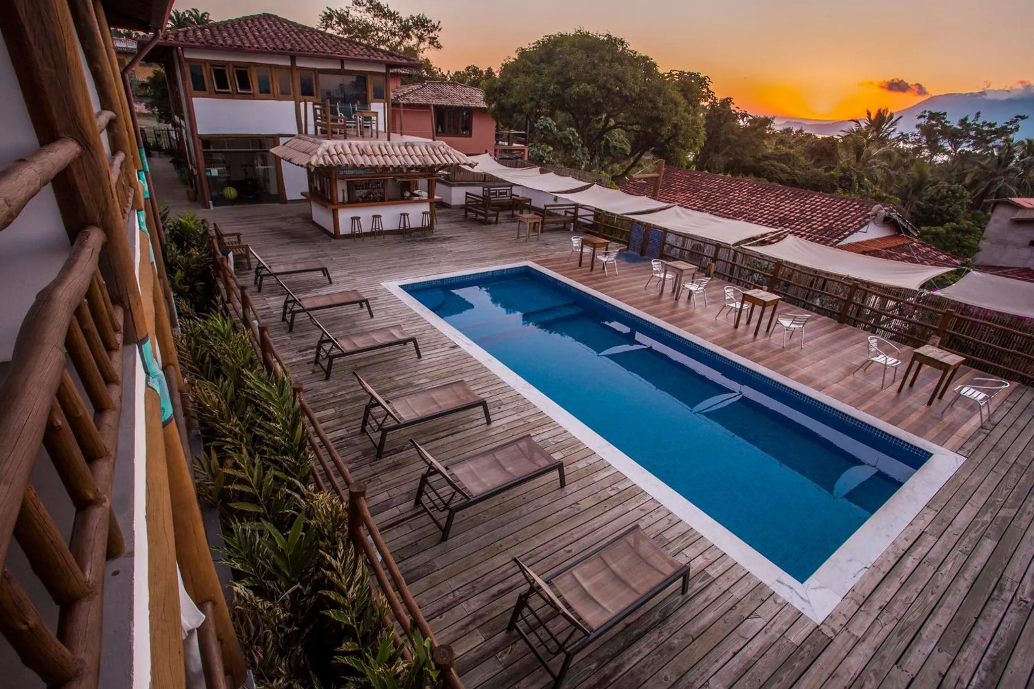 View (from property/room) in Pousada Refugio da Harmonia