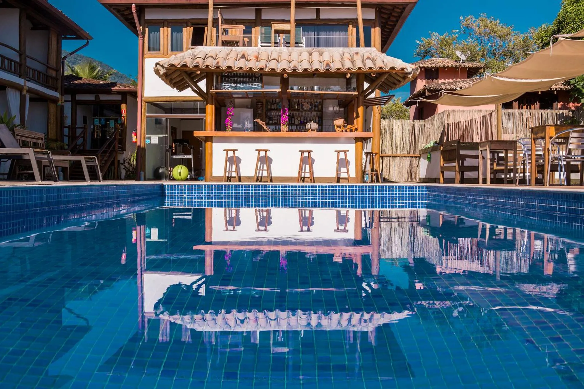 Lounge or bar in Pousada Refugio da Harmonia