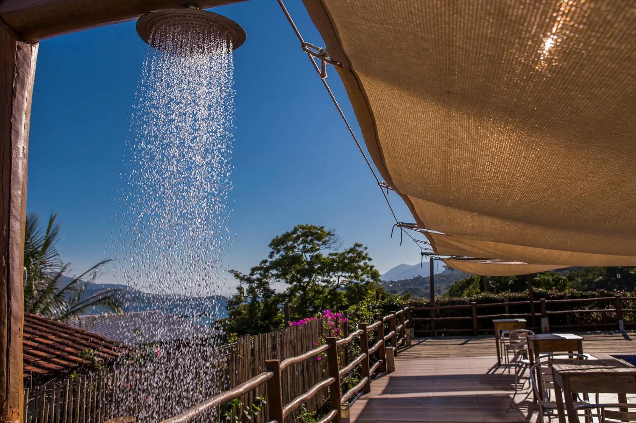 Swimming pool in Pousada Refugio da Harmonia