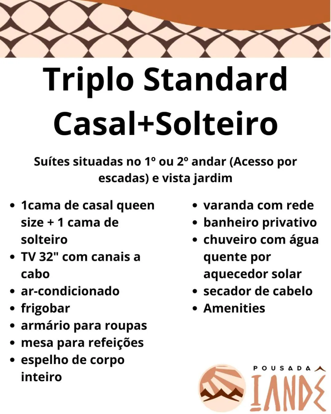 Text overlay in Pousada Iandê