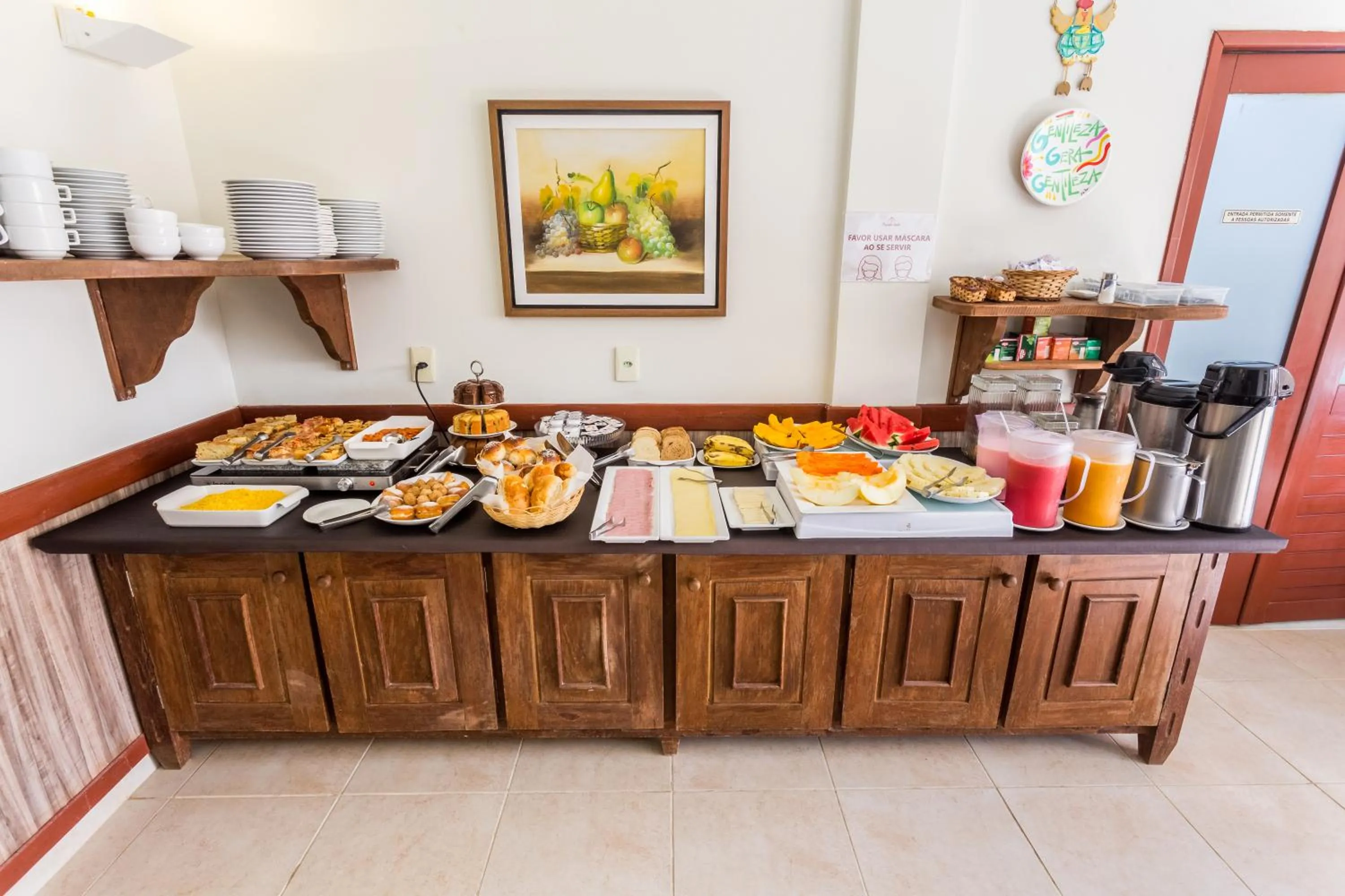 Breakfast in Pousada Iandê