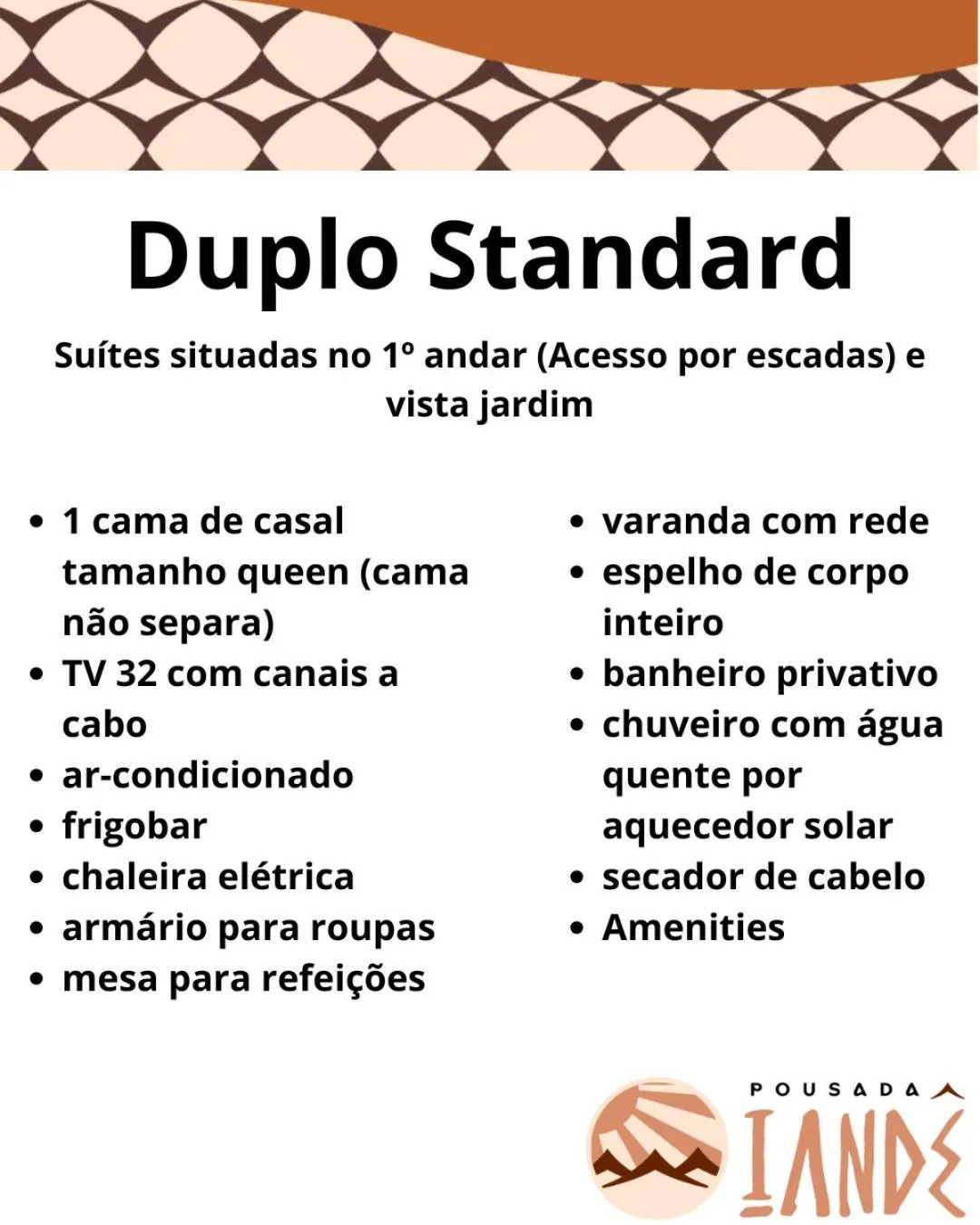 Text overlay in Pousada Iandê