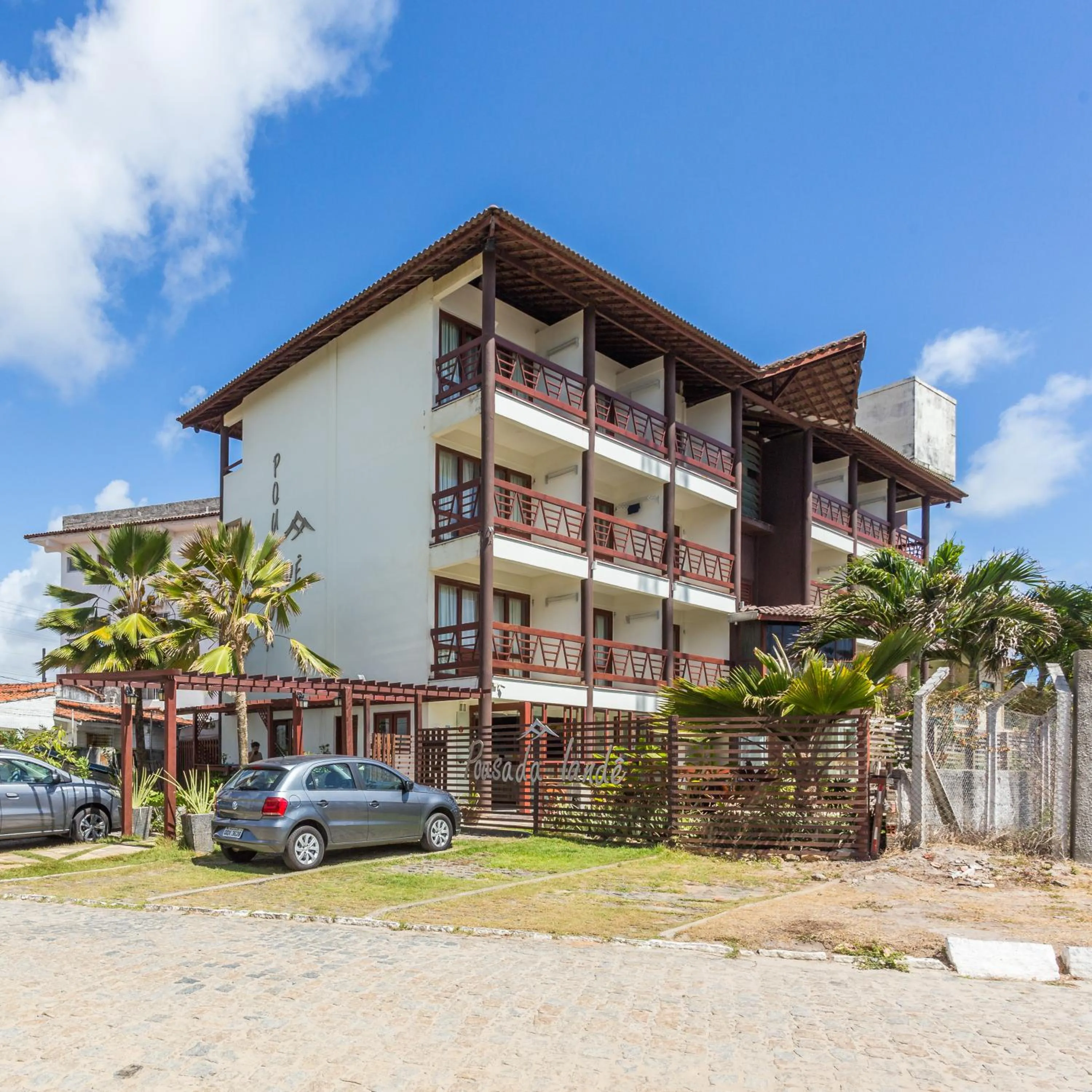 Property building in Pousada Iandê