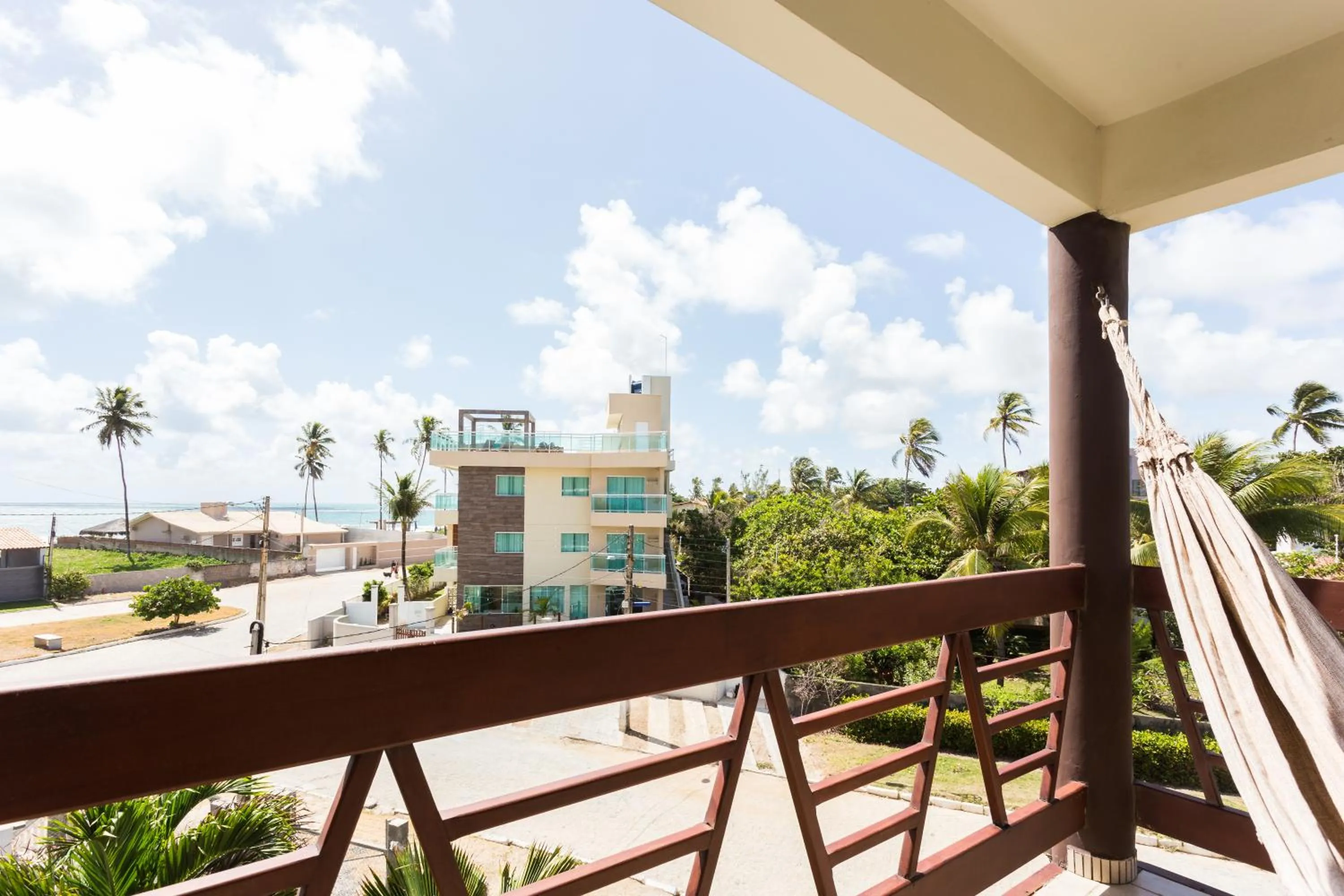 Balcony/Terrace in Pousada Iandê