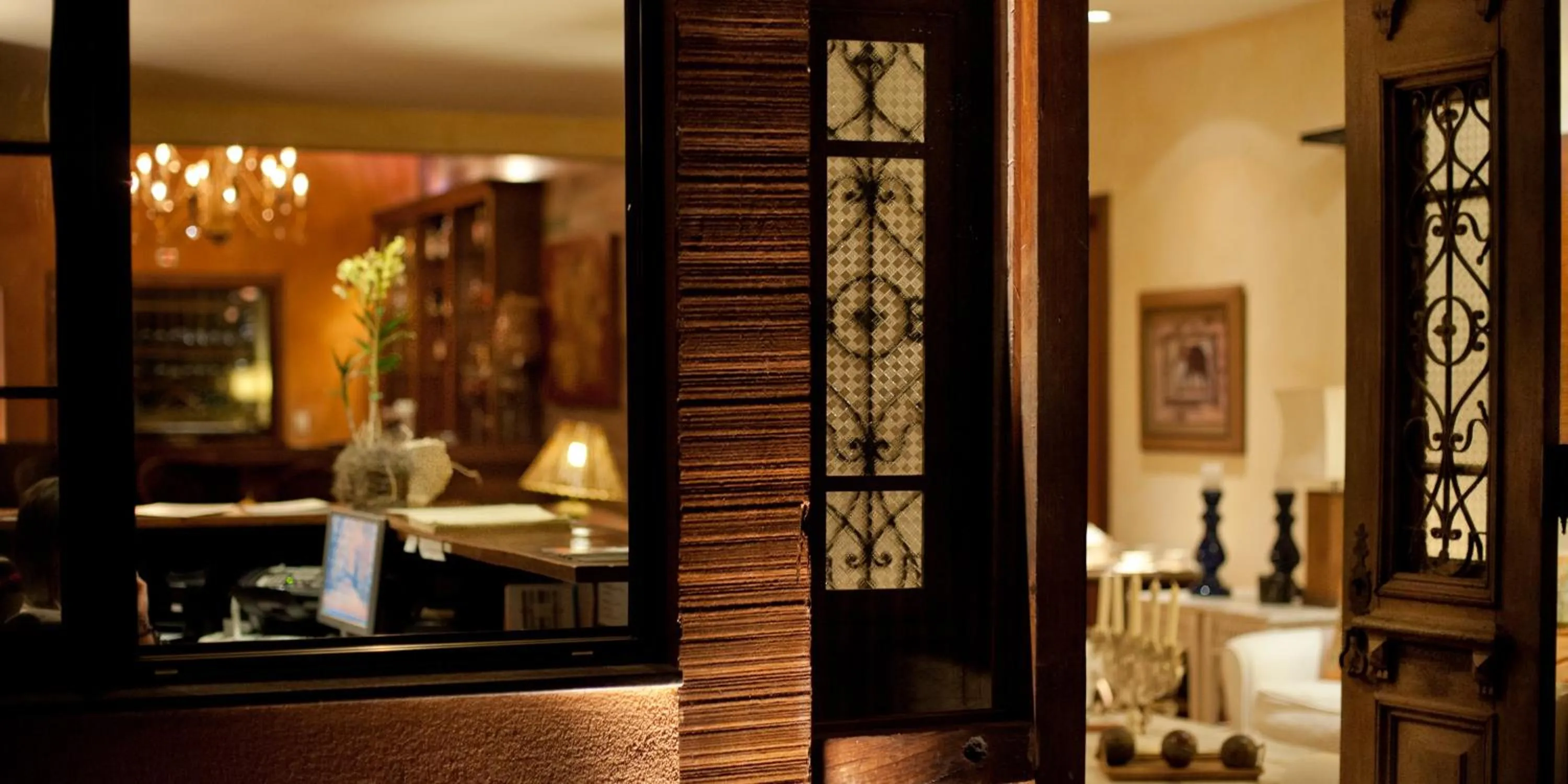 Decorative detail in Pousada Les Roches