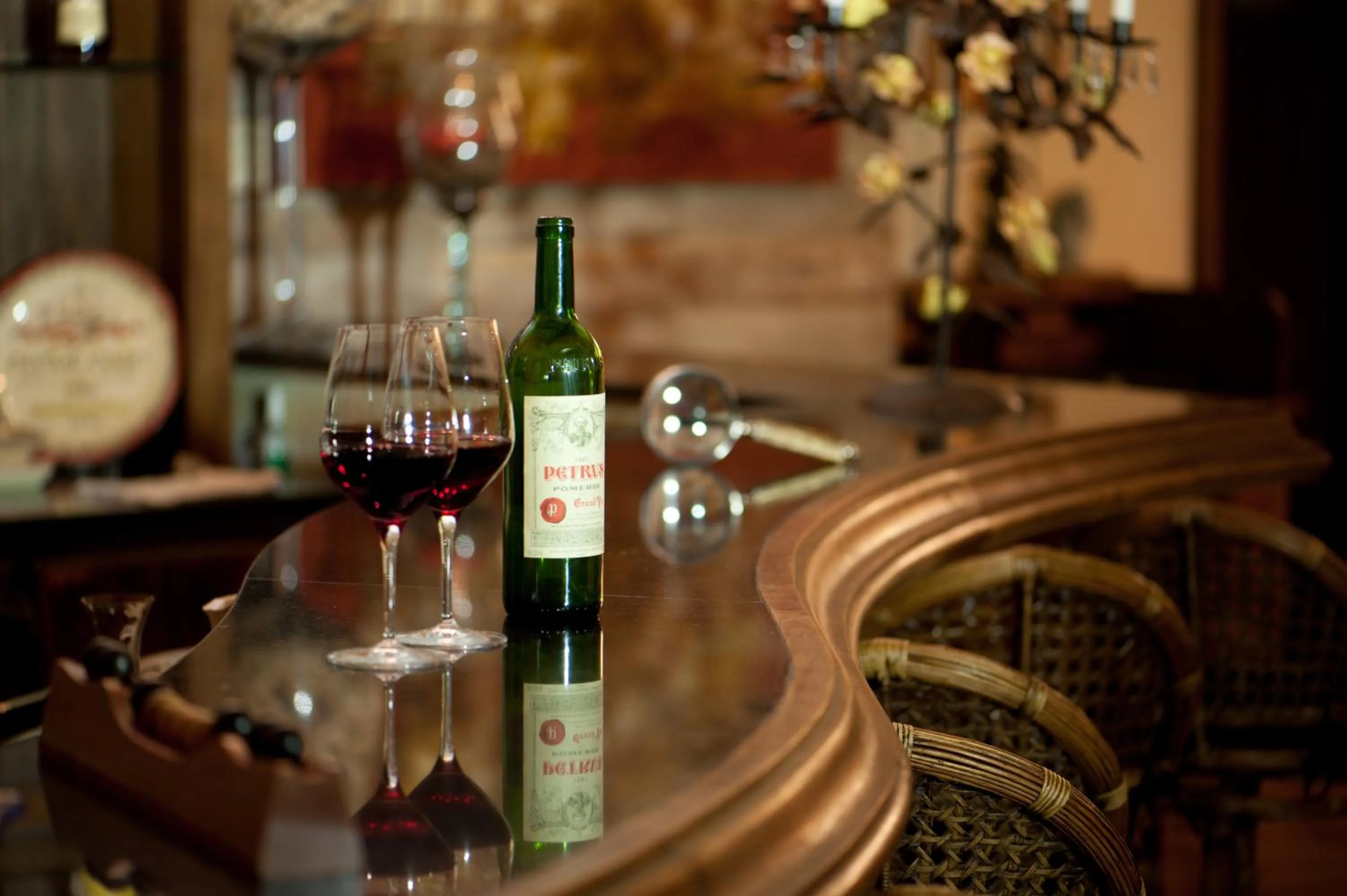 Decorative detail in Pousada Les Roches