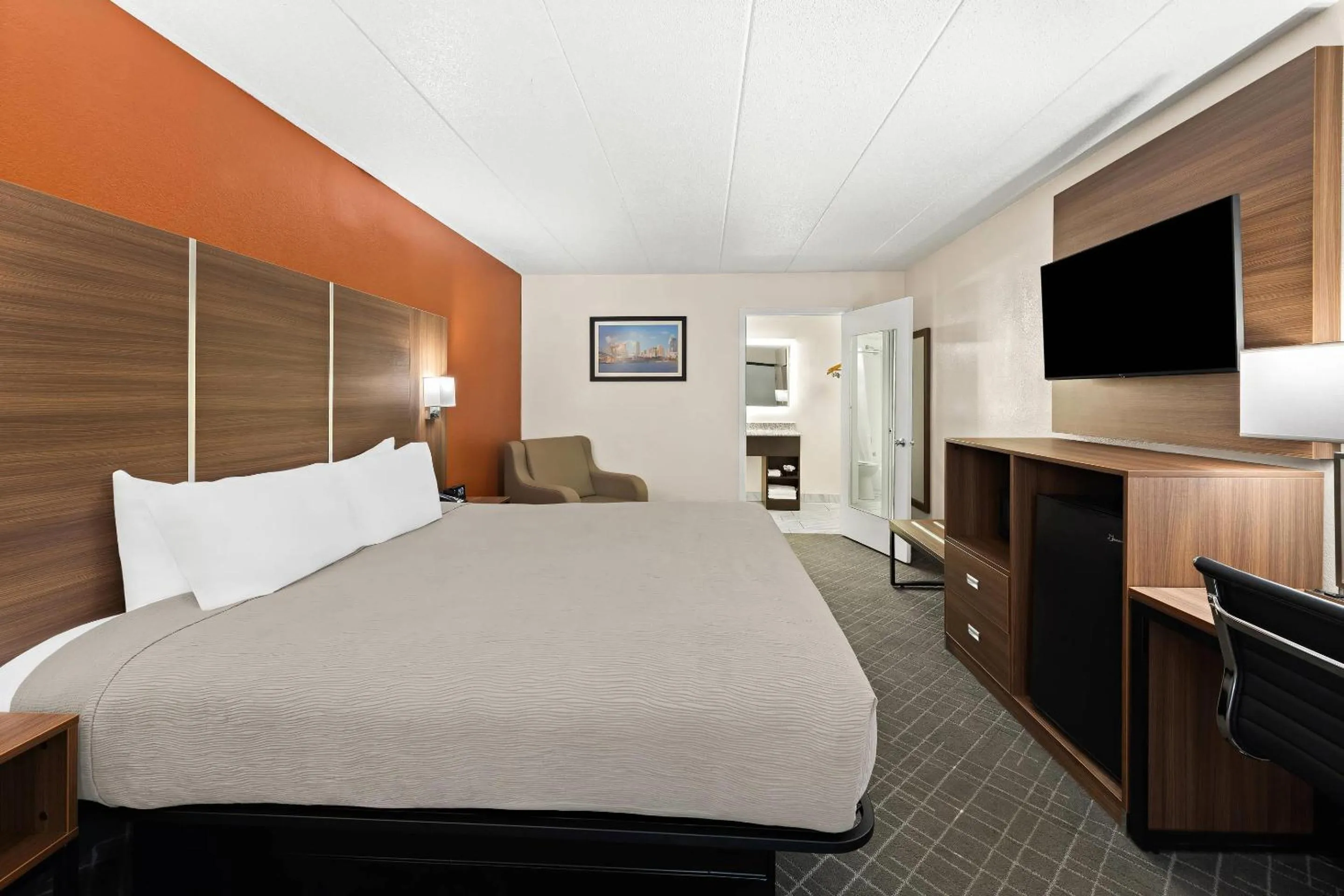 Bedroom, Bed in Quality Inn Mason Near Kings Island