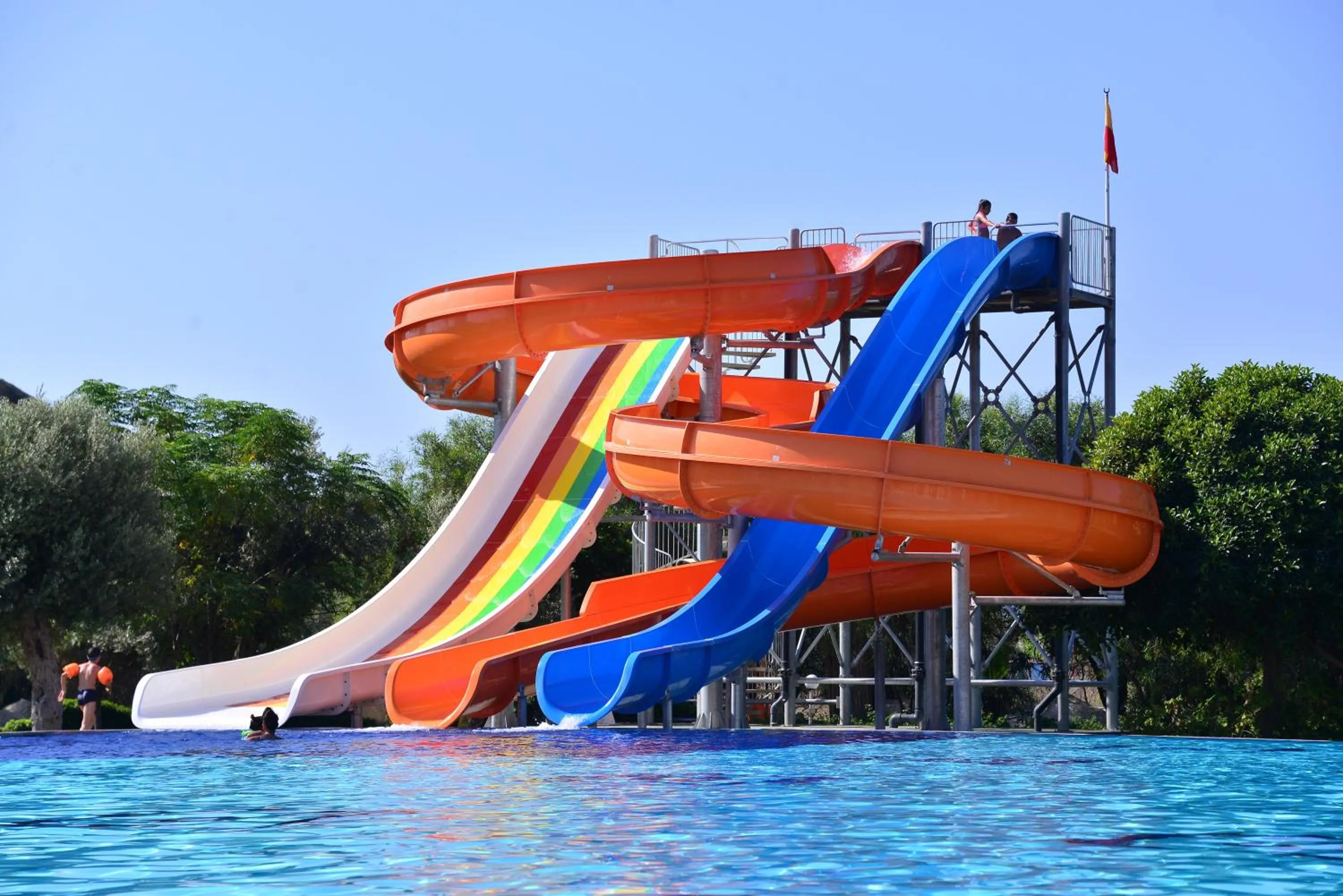 Swimming pool in Andriake Beach Club Hotel - All Inclusive