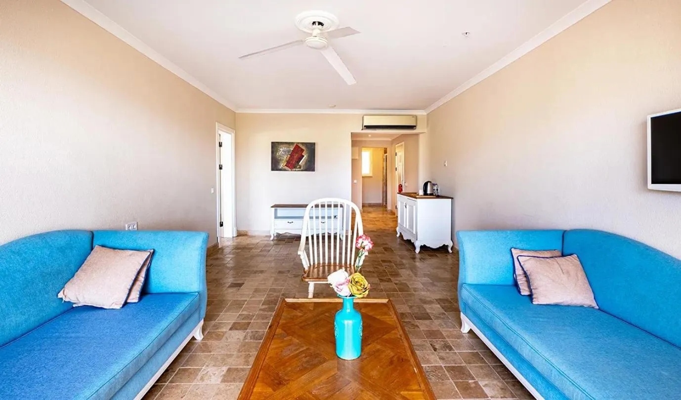 Bedroom in Andriake Beach Club Hotel - All Inclusive