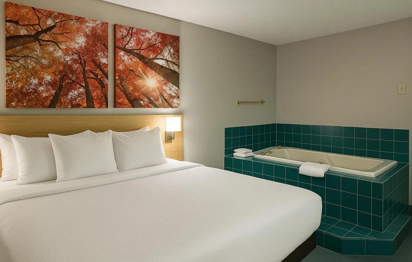 Bedroom, Bed in Fergus Inn