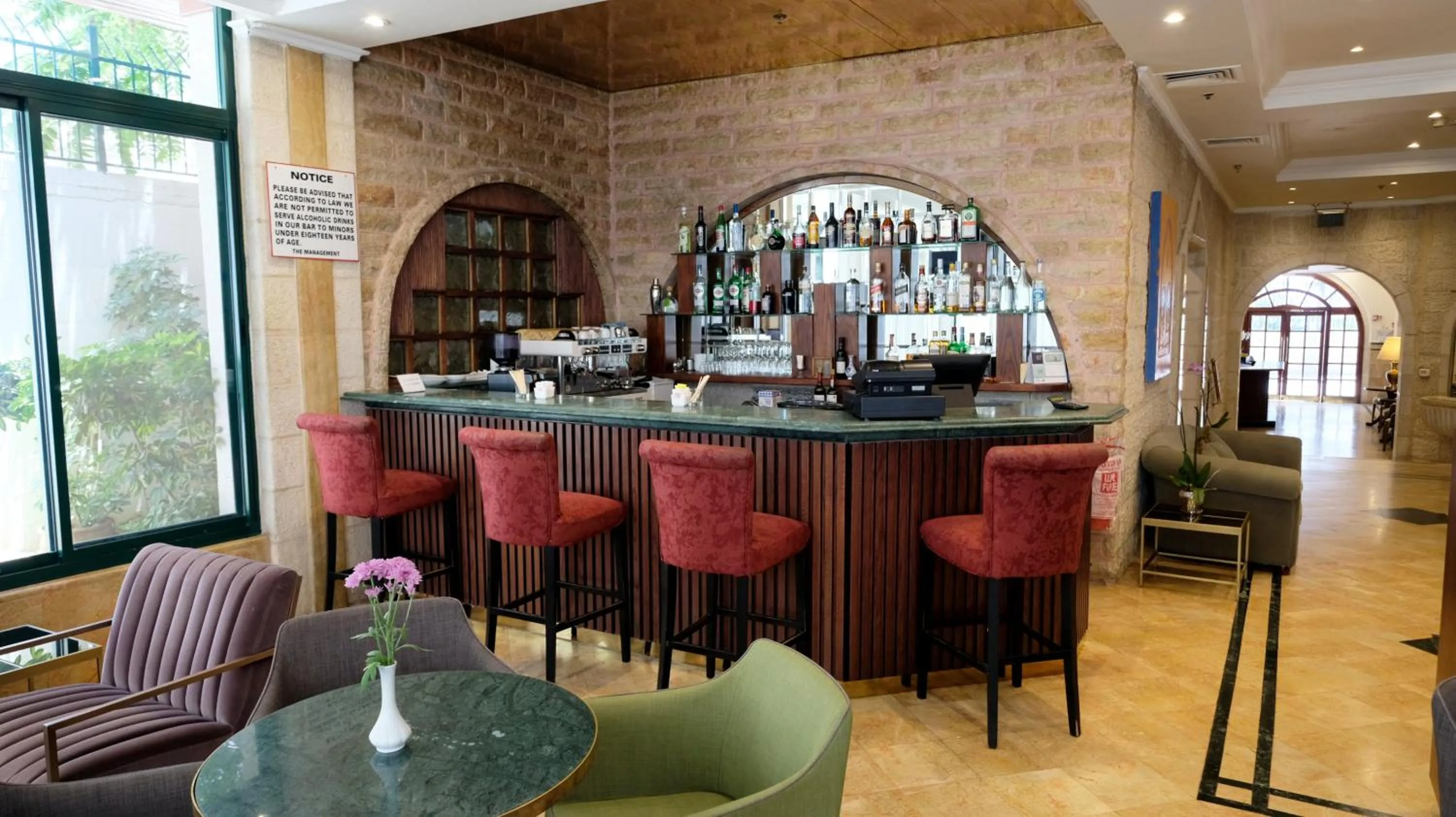 Lounge or bar, Lounge/Bar in Christmas Hotel - Jerusalem