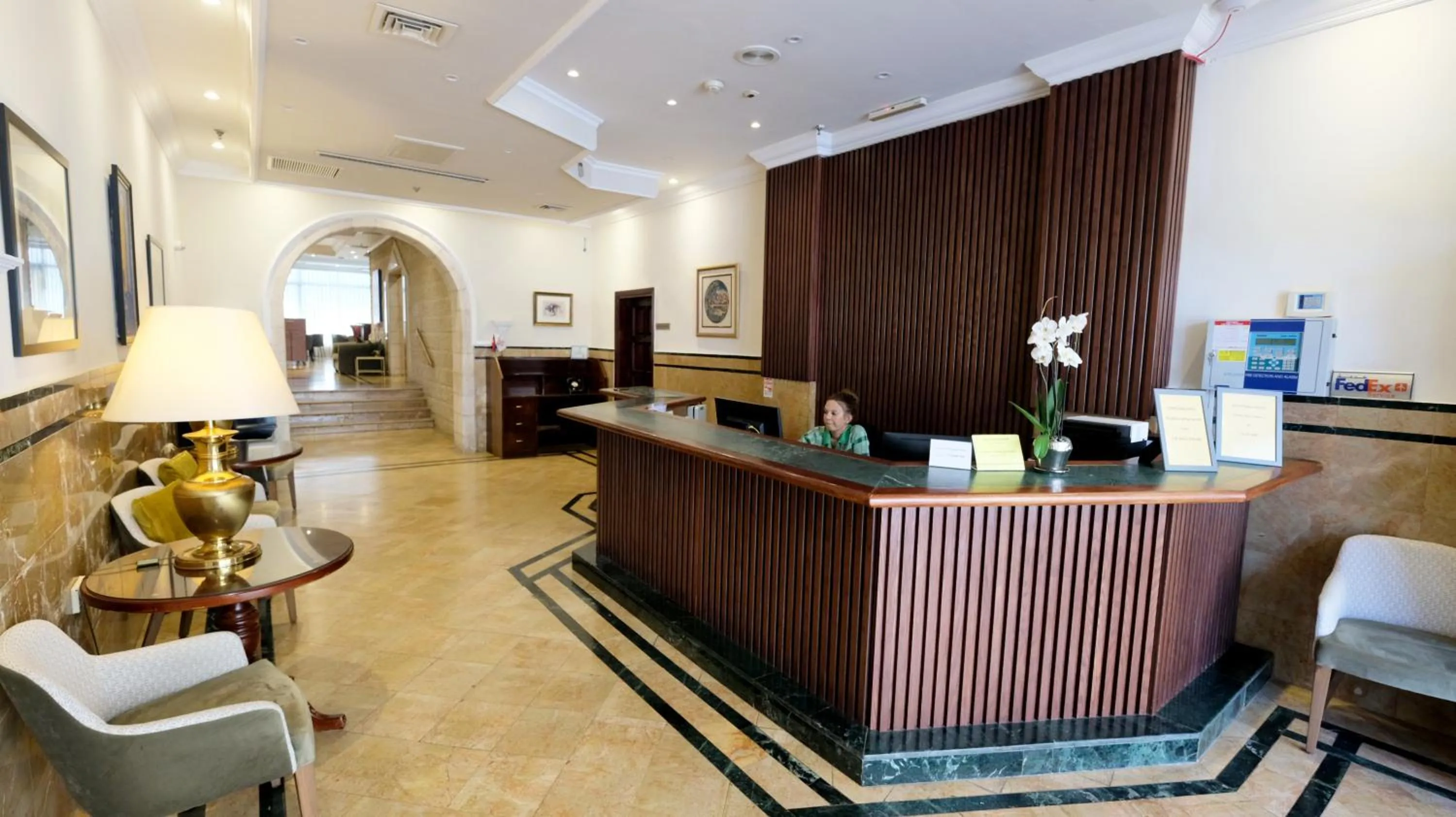 Lobby or reception, Lobby/Reception in Christmas Hotel - Jerusalem