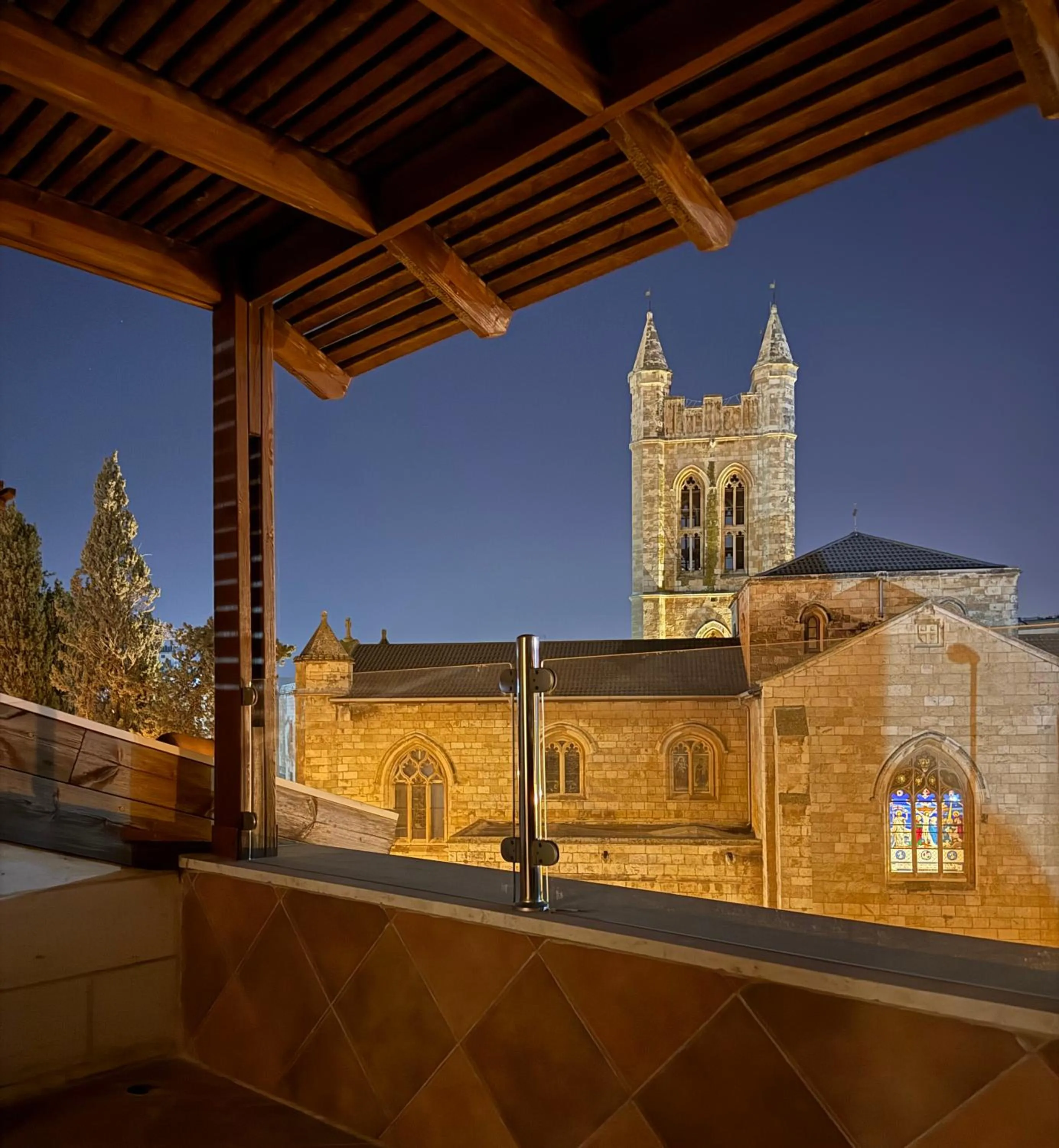 Landmark view in Christmas Hotel - Jerusalem
