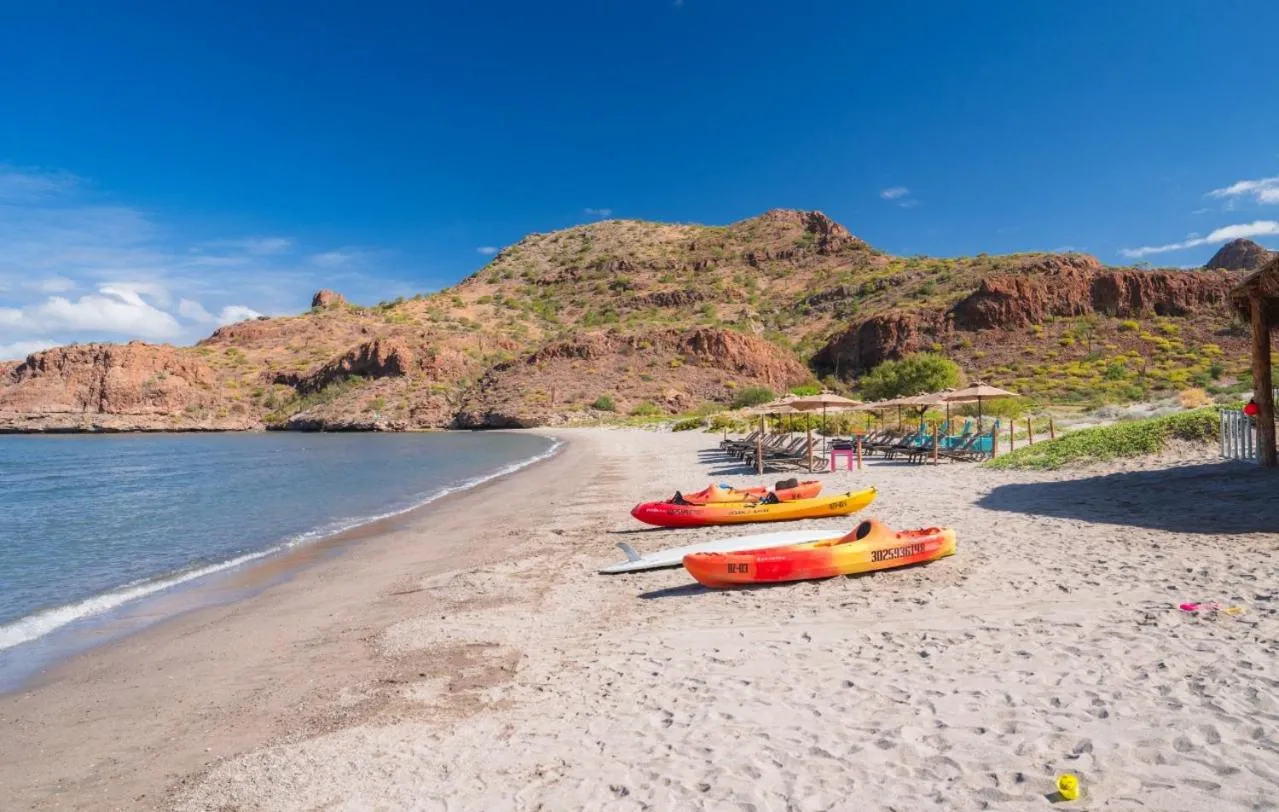 Beach in Villa del Palmar at the Islands of Loreto
