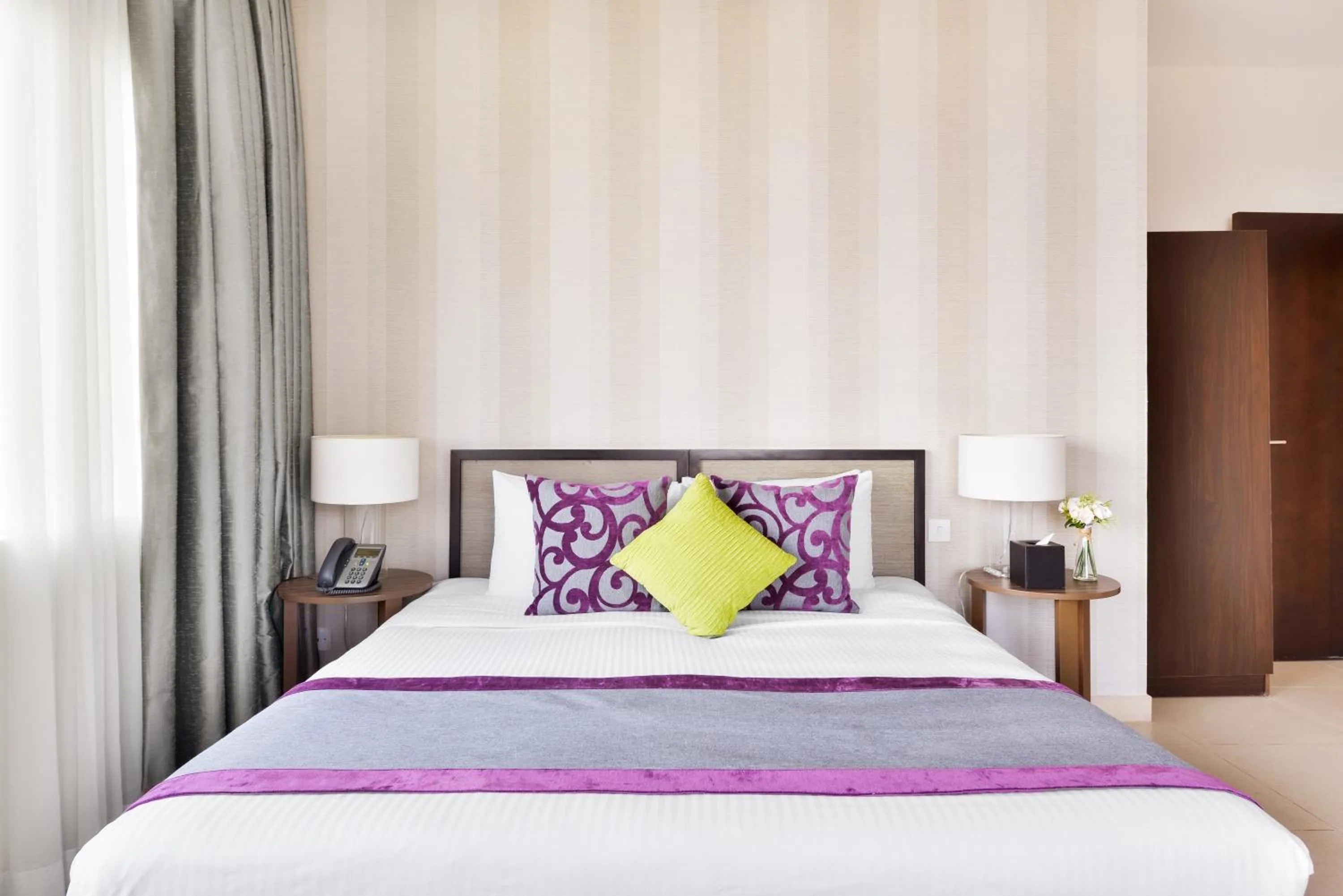 Photo of the whole room, Bed in Nassima Tower Hotel Apartments